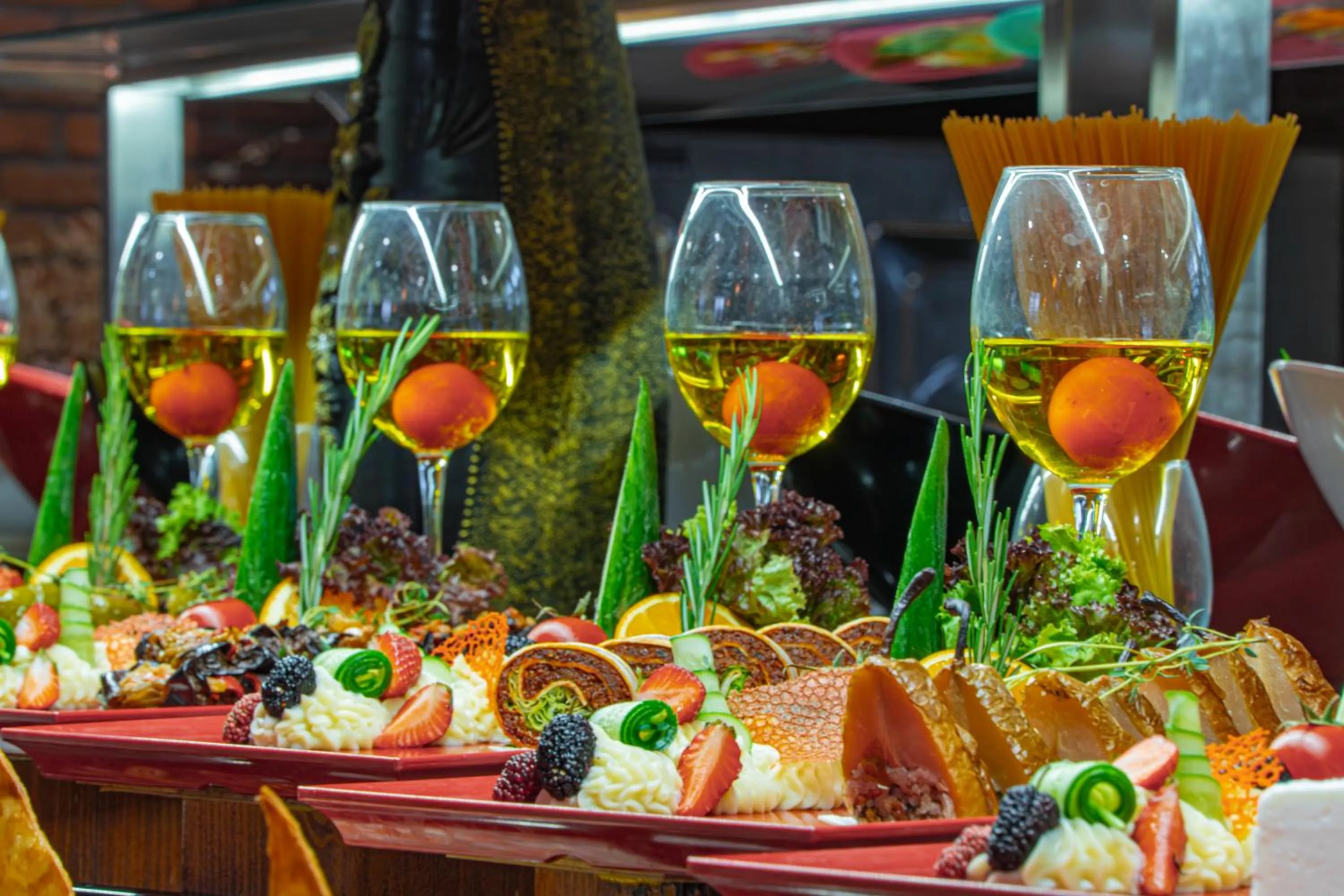 Restaurant/places to eat in Alexander The Great Resort & Spa