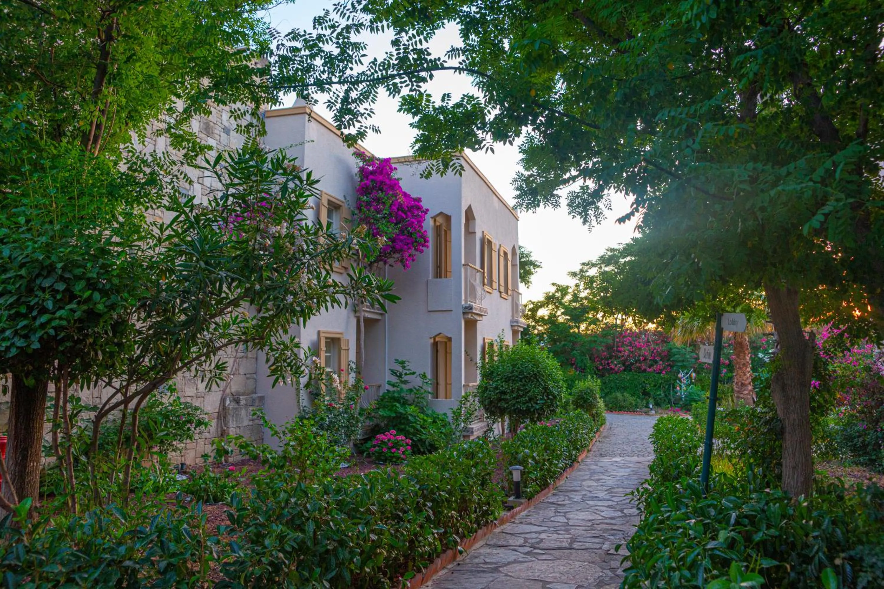 Garden in Alexander The Great Resort & Spa