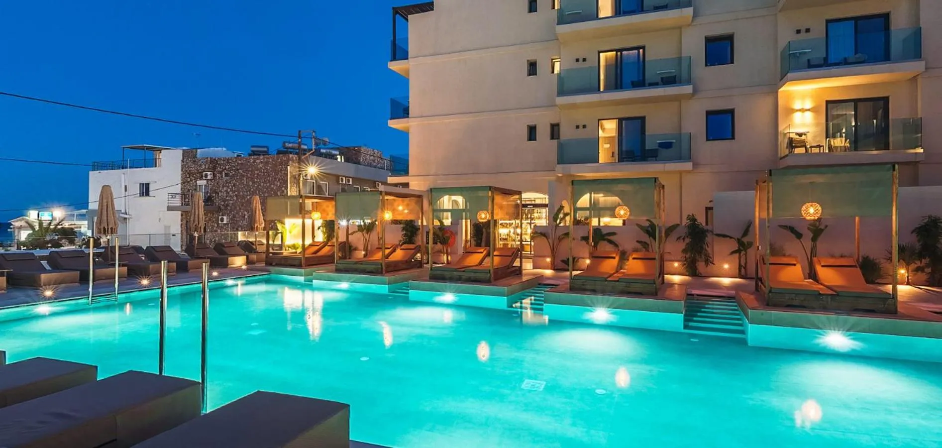 Property building in Cabana Blu Lifestyle Boutique Hotel & Suites