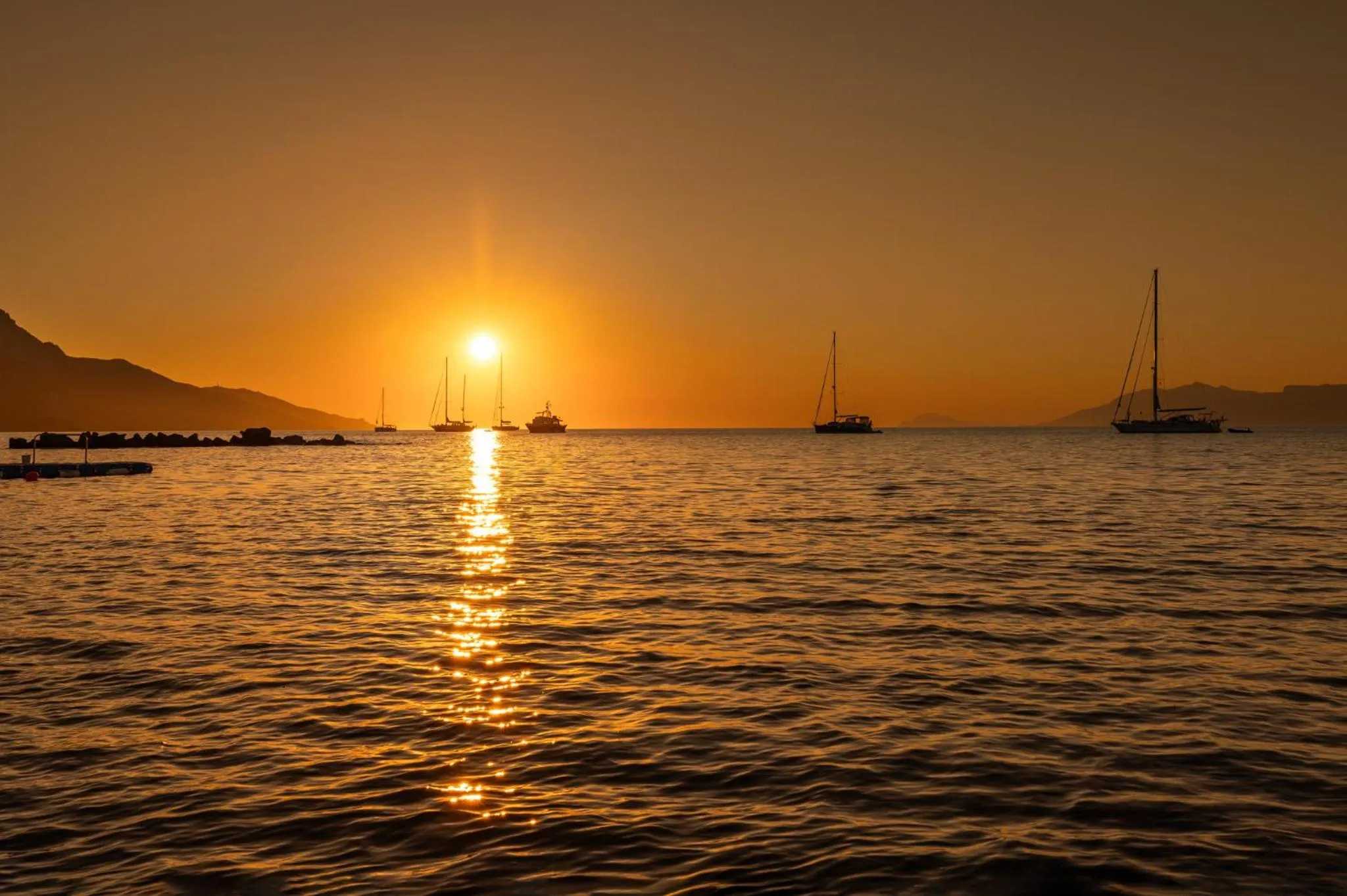 Sunrise in Cabana Blu Lifestyle Boutique Hotel & Suites