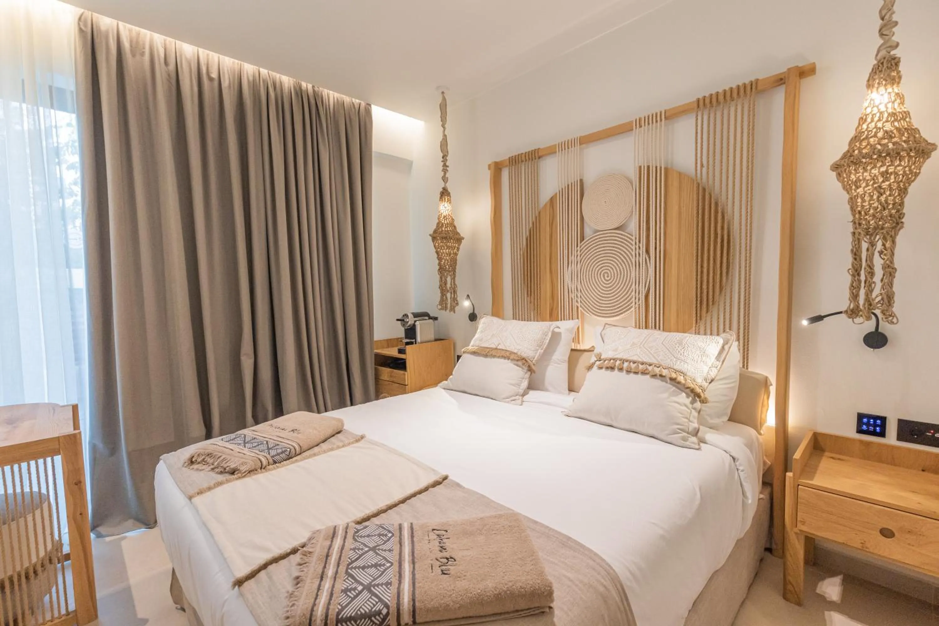 Bed in Cabana Blu Lifestyle Boutique Hotel & Suites