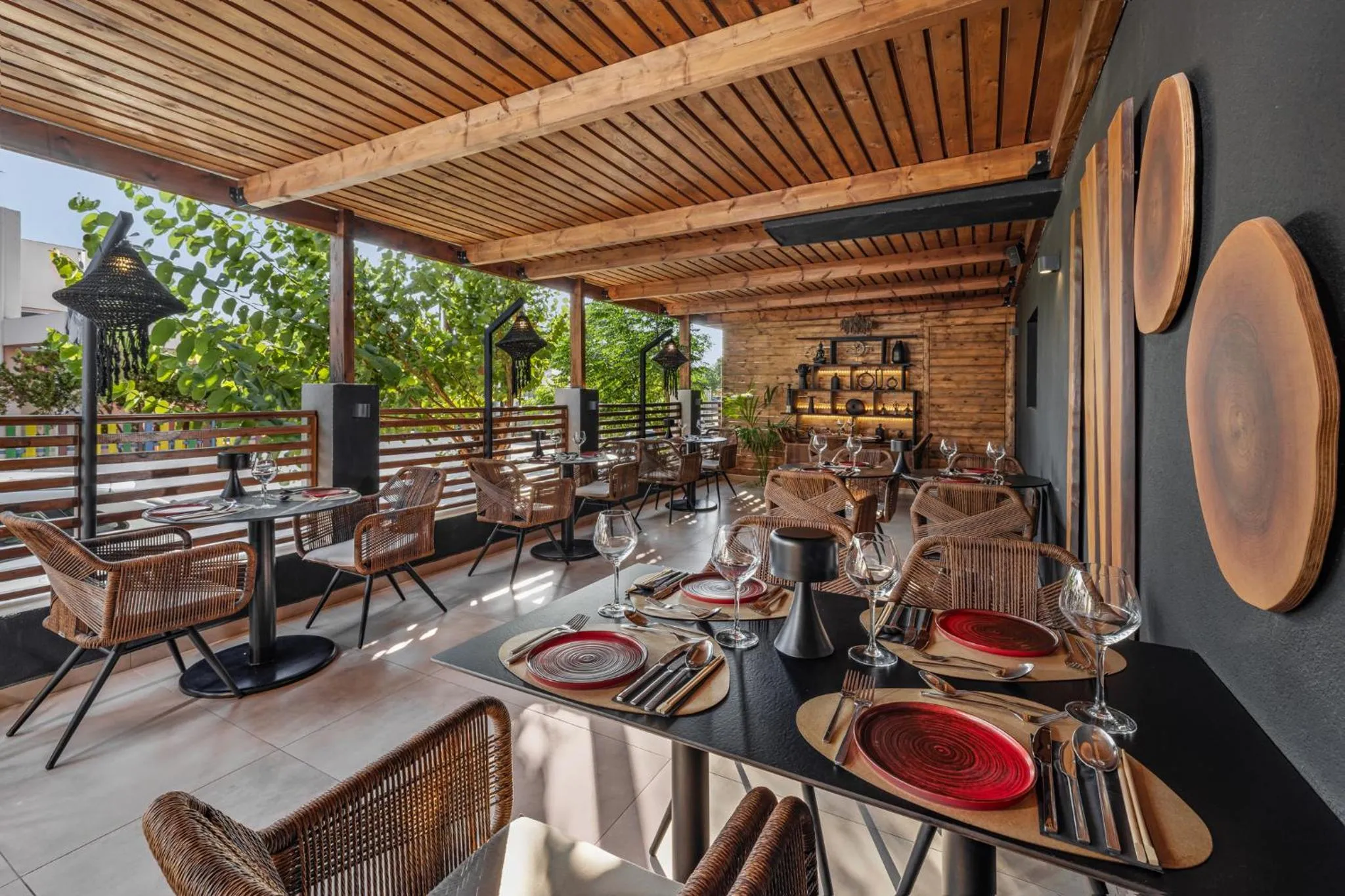 Restaurant/places to eat in Cabana Blu Lifestyle Boutique Hotel & Suites