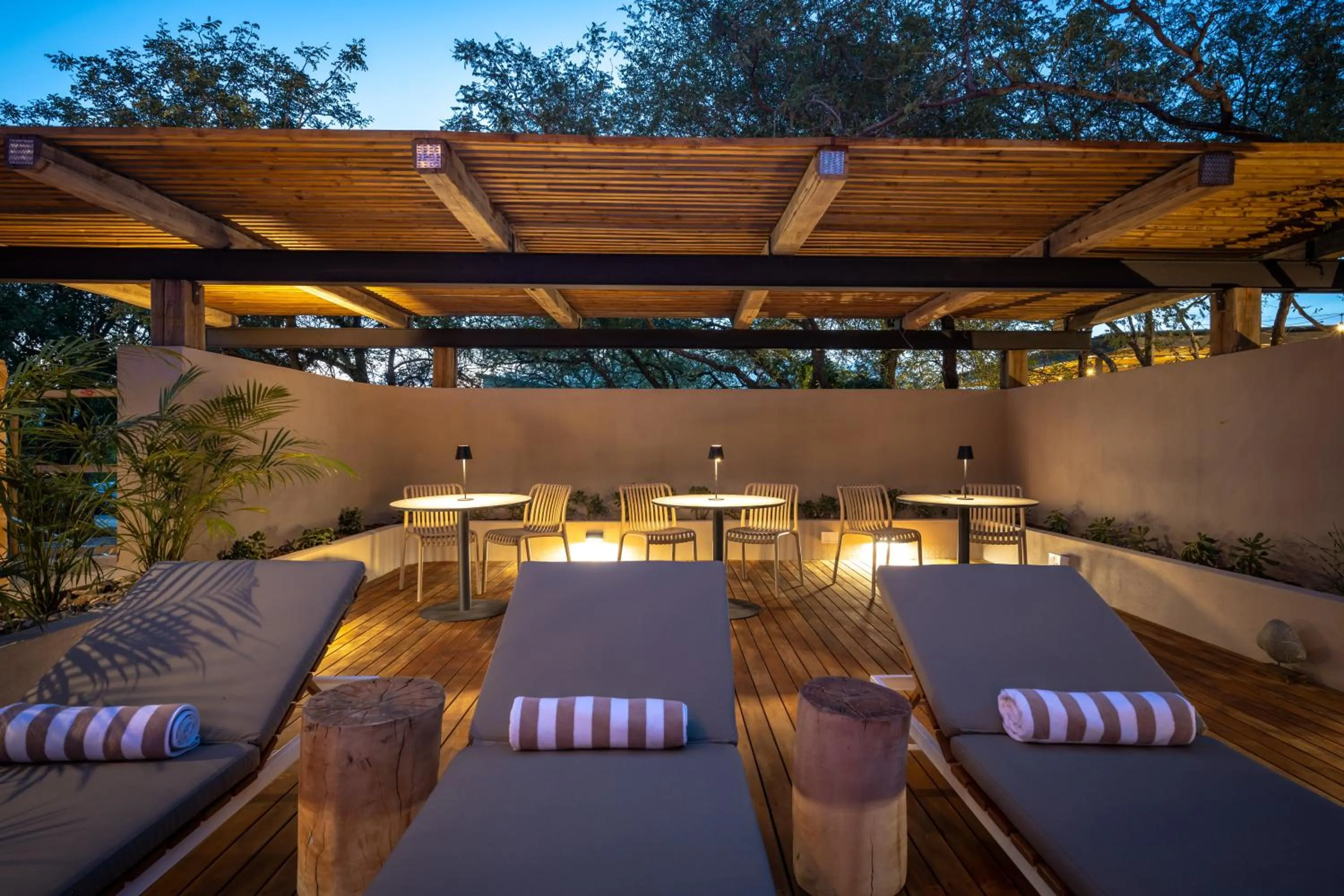 Patio in Khiwane Boutique Hotel