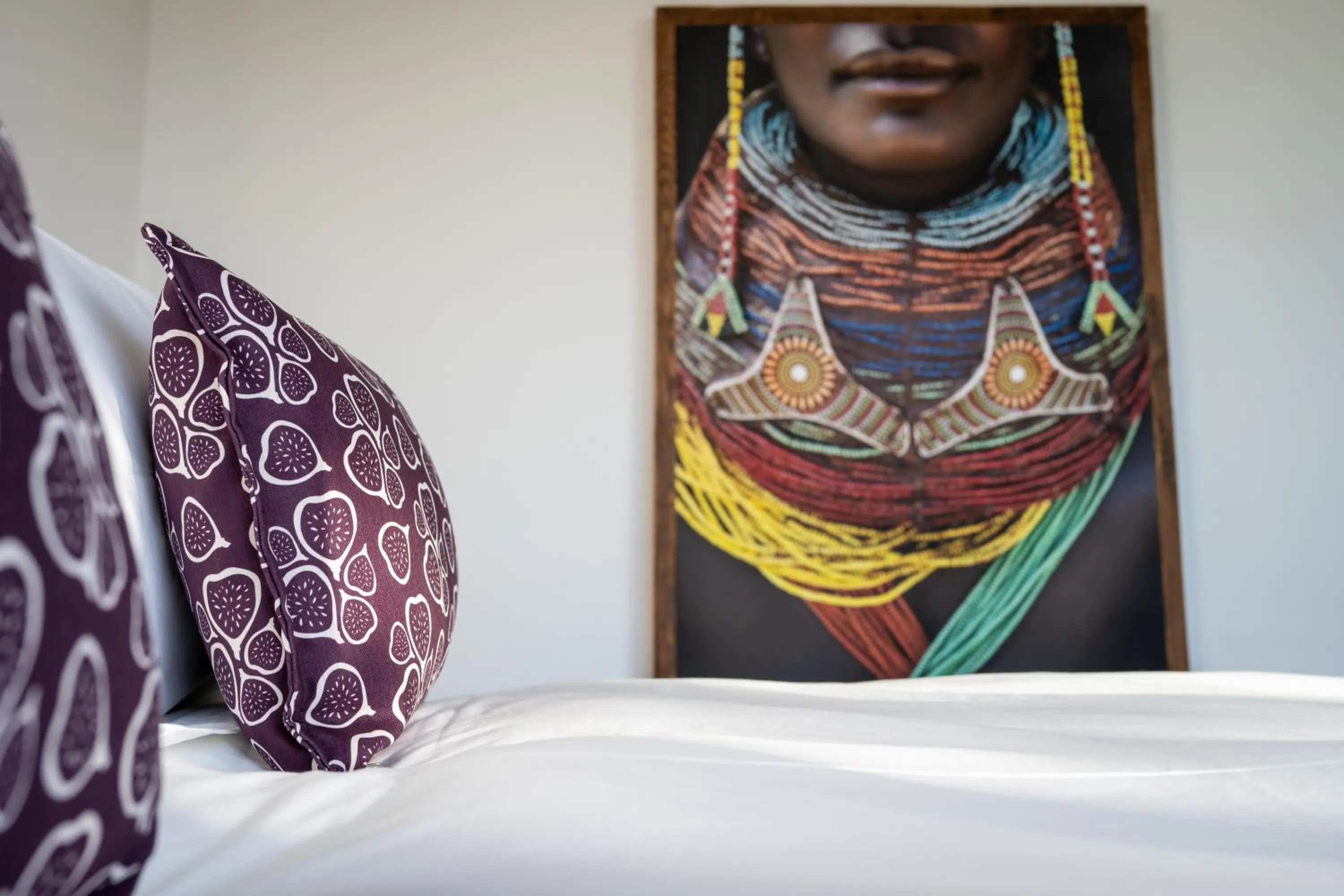 Decorative detail, Bed in Khiwane Boutique Hotel