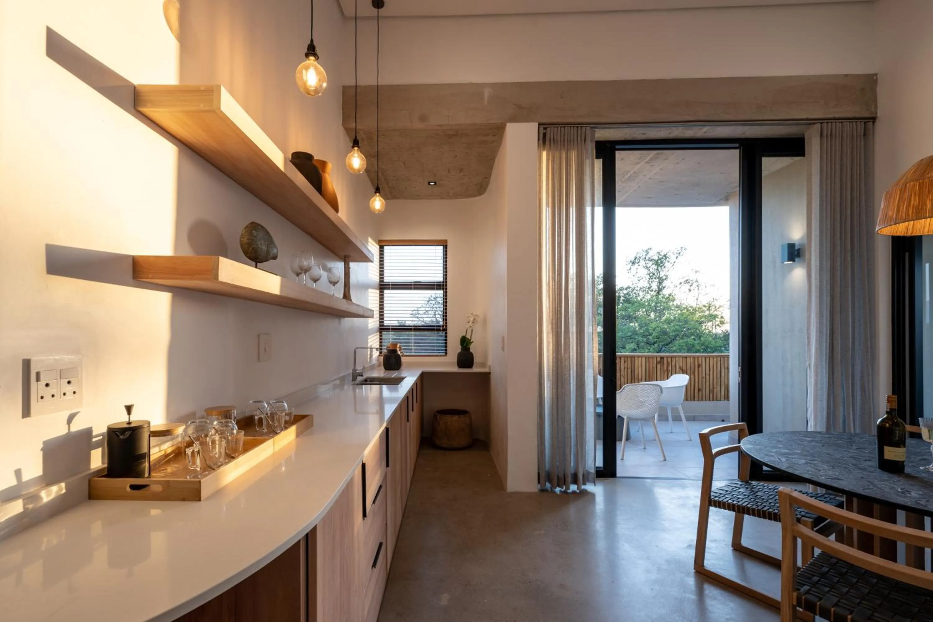 Kitchen or kitchenette in Khiwane Boutique Hotel