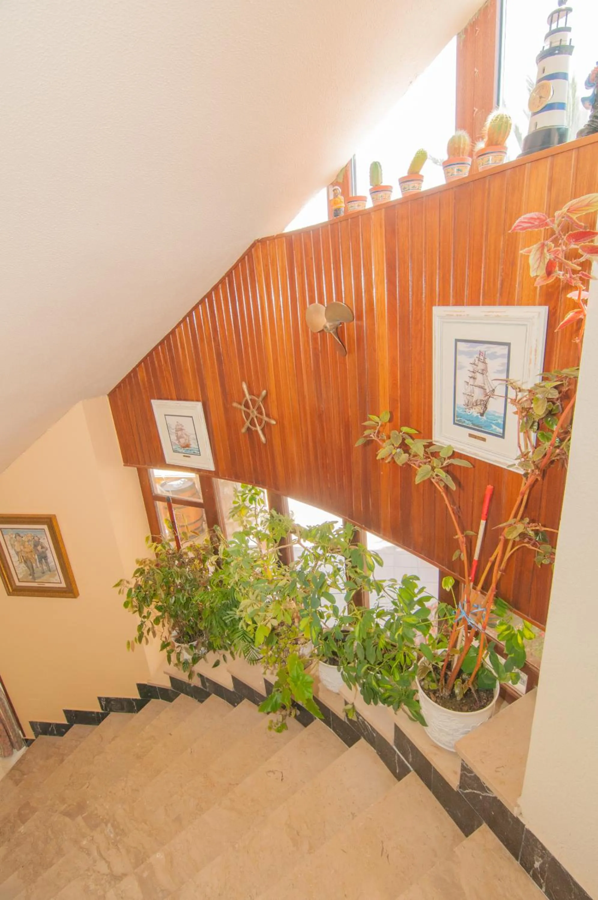 Decorative detail in Hotel Costa de Ajo