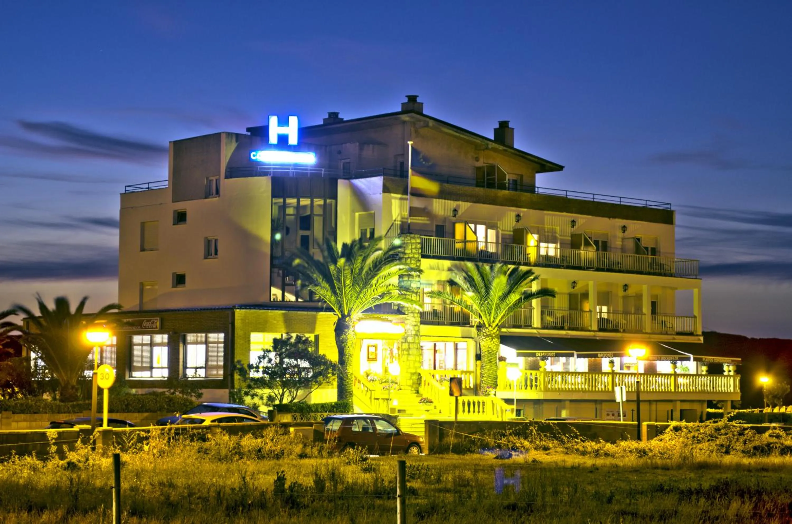 Facade/entrance in Hotel Costa de Ajo