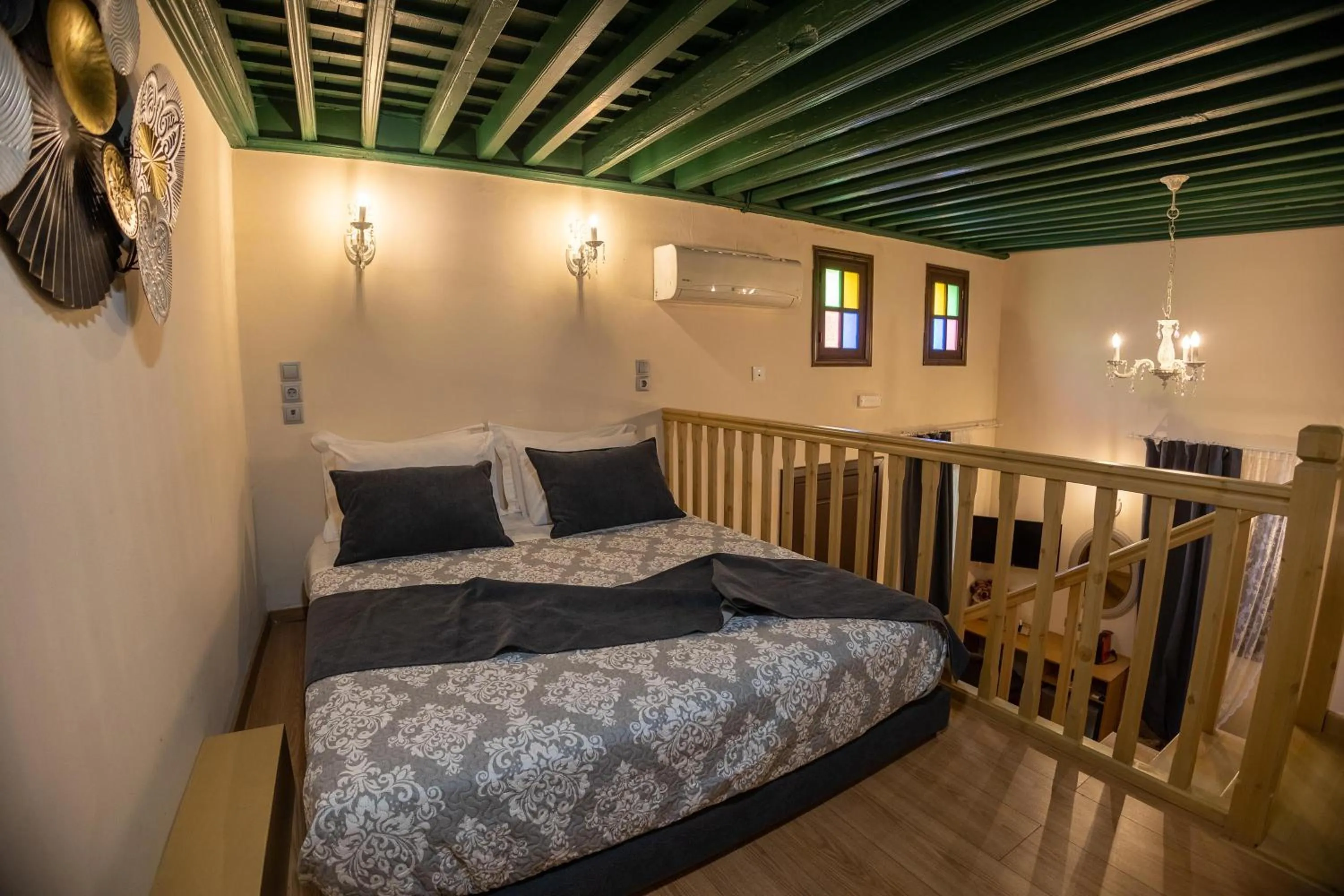 Bed in April Medieval Hotel