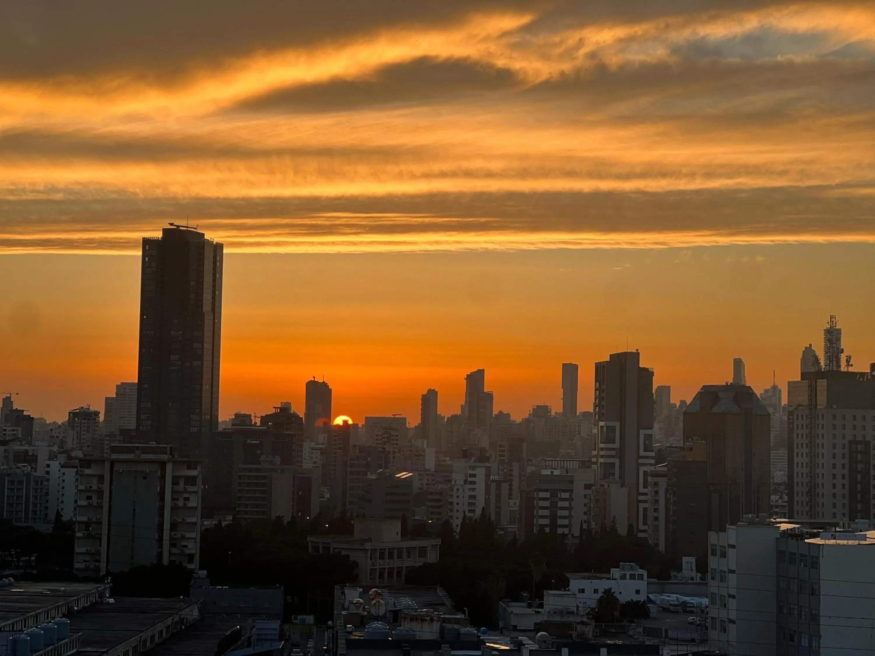 City view in Matar Residence - Spacious Hotel Suites in Beirut