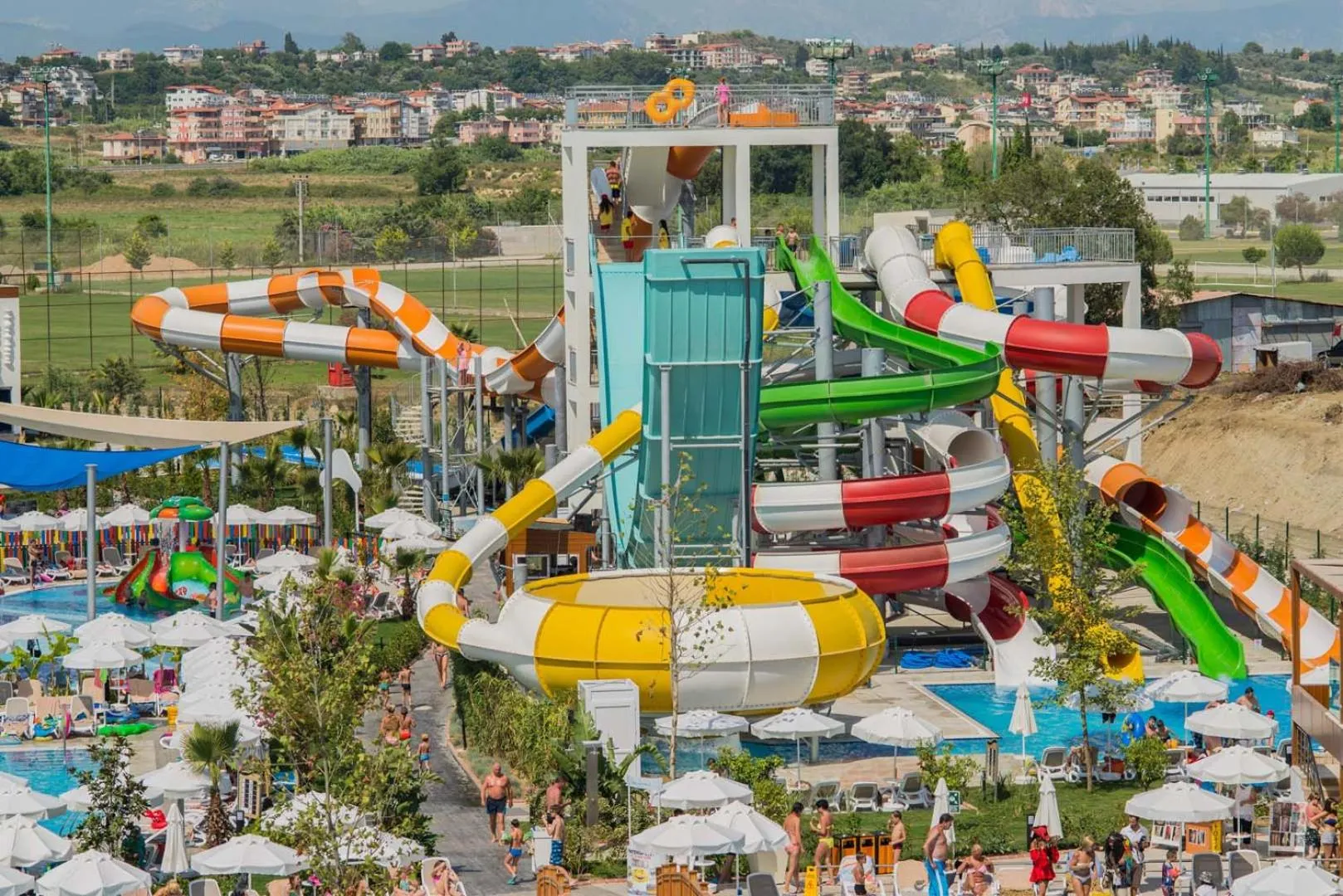 Aqua park in Dream World Aqua