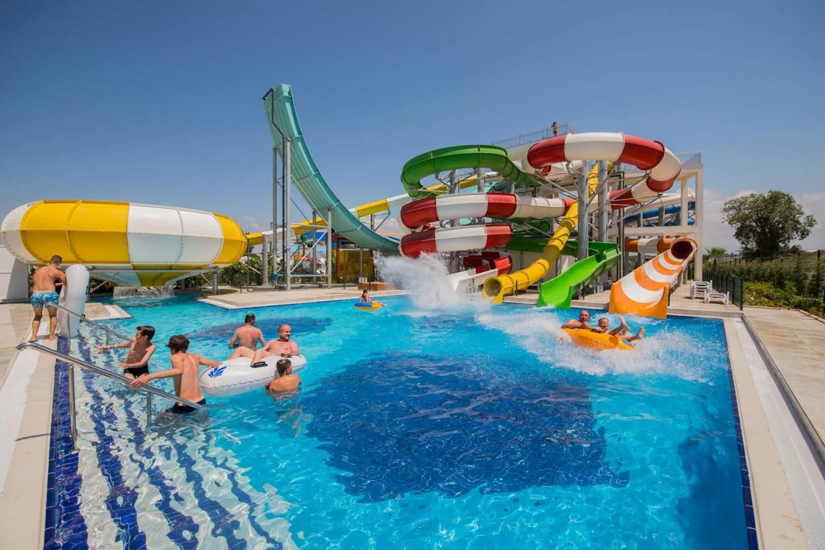 Aqua park in Dream World Aqua