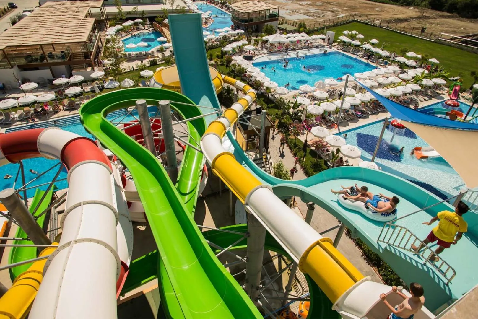 Aqua park in Dream World Aqua