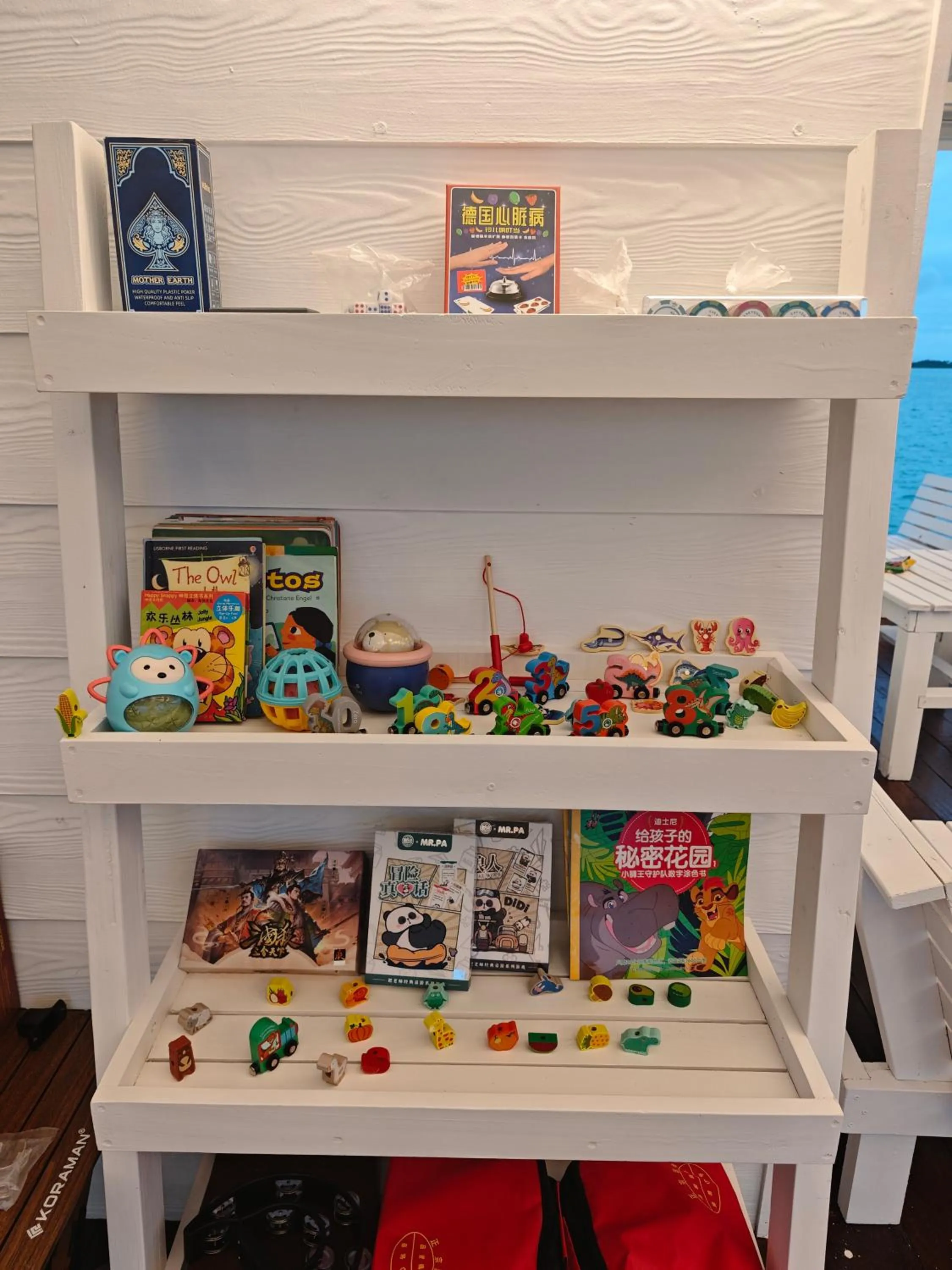 Children play ground in Bubblefish Water Villa