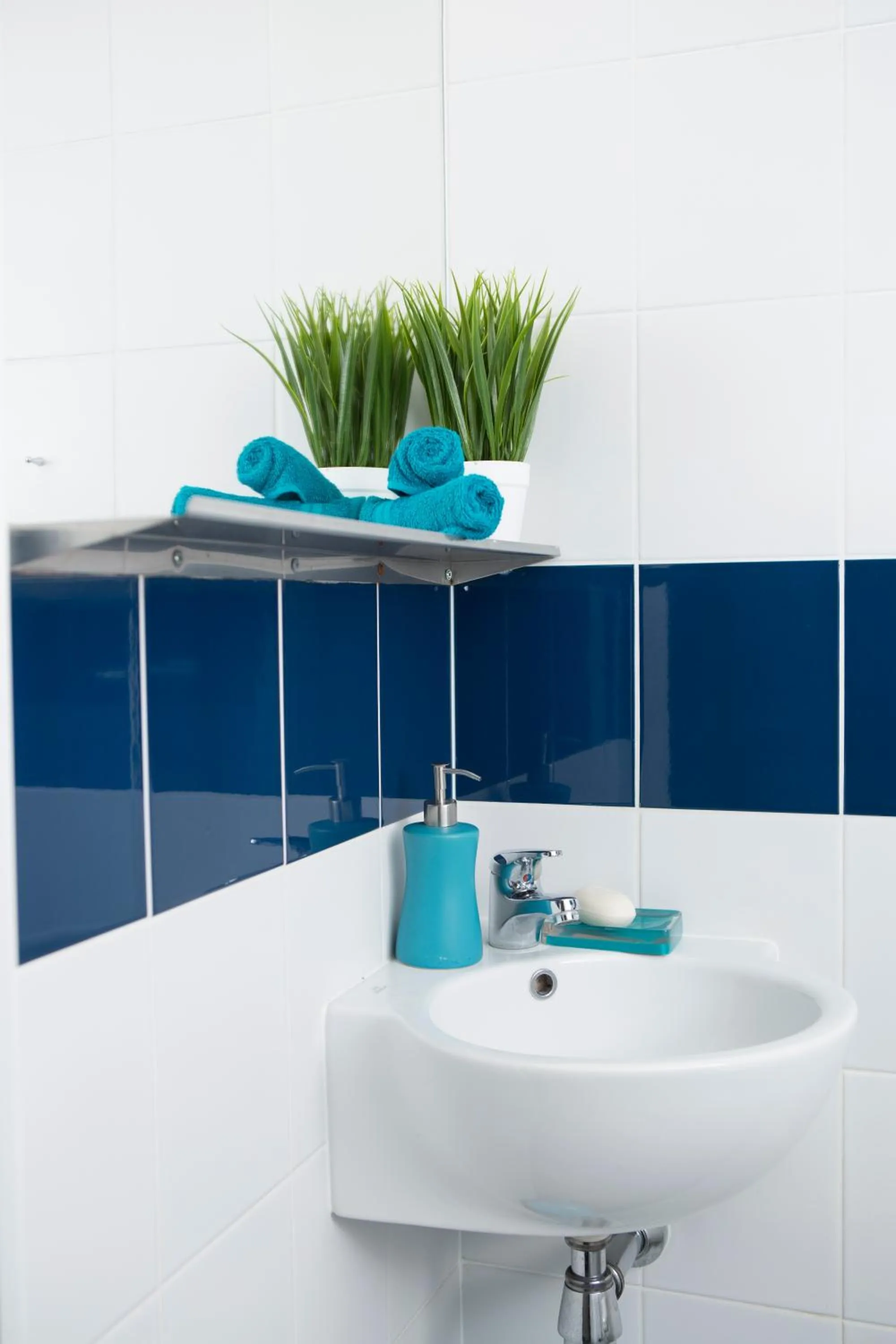 Shower in Newport Student Village (Campus Accommodation)