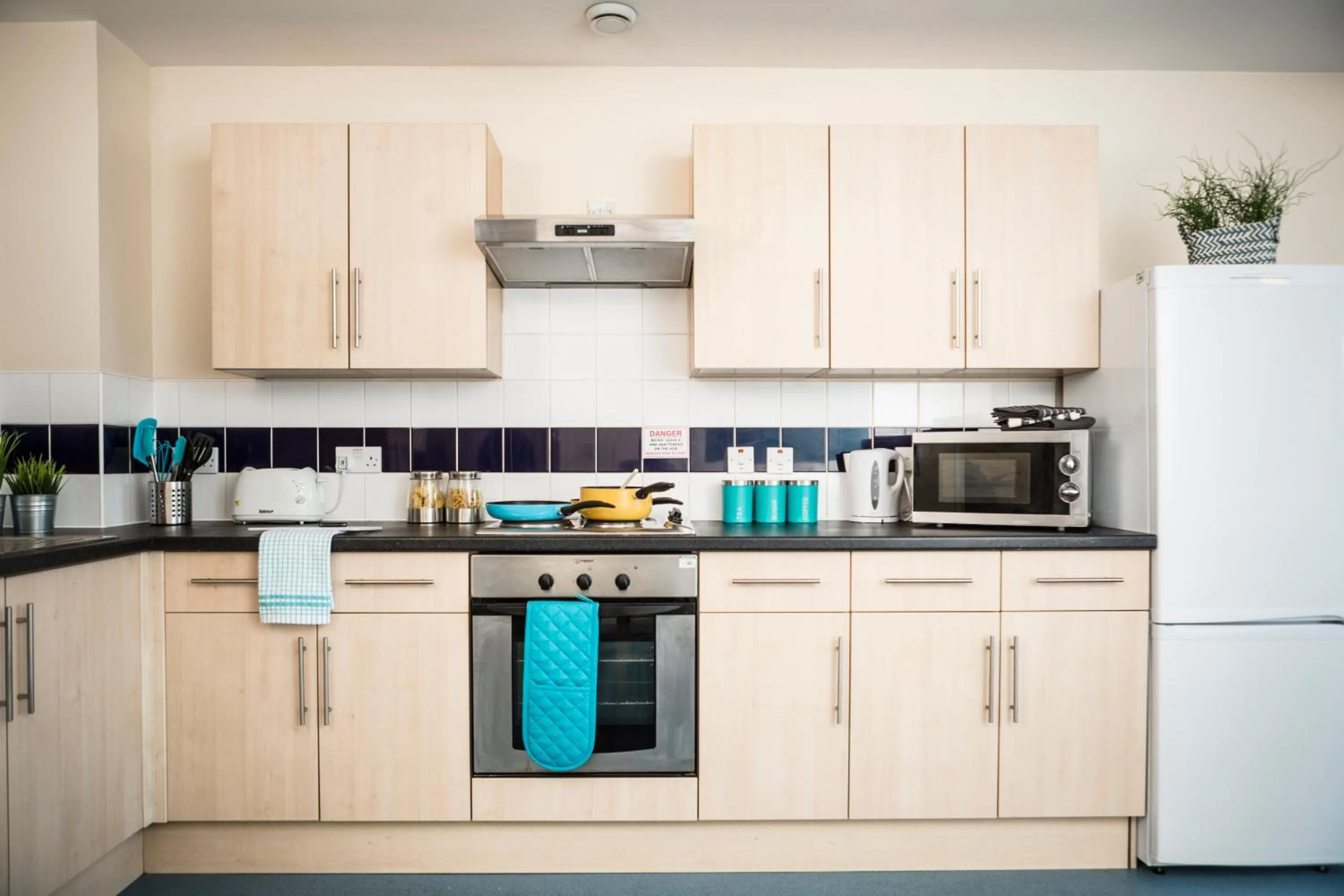 Coffee/tea facilities in Newport Student Village (Campus Accommodation)