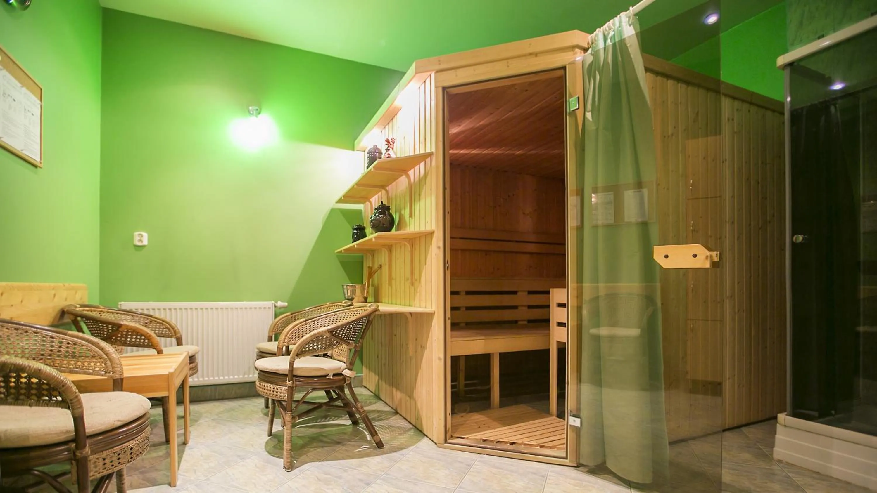 Sauna in Hotel Unibus