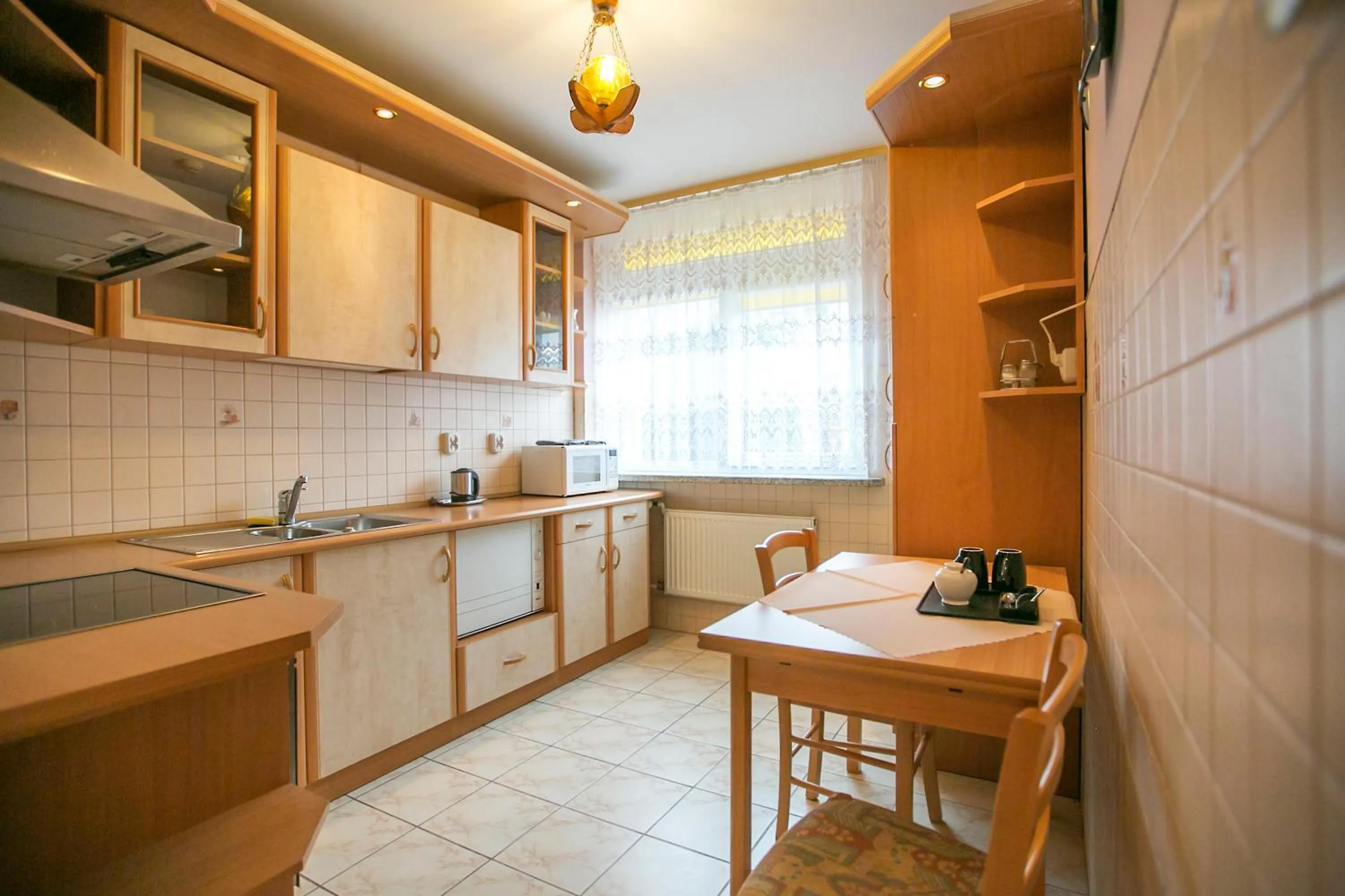 Kitchen or kitchenette in Hotel Unibus