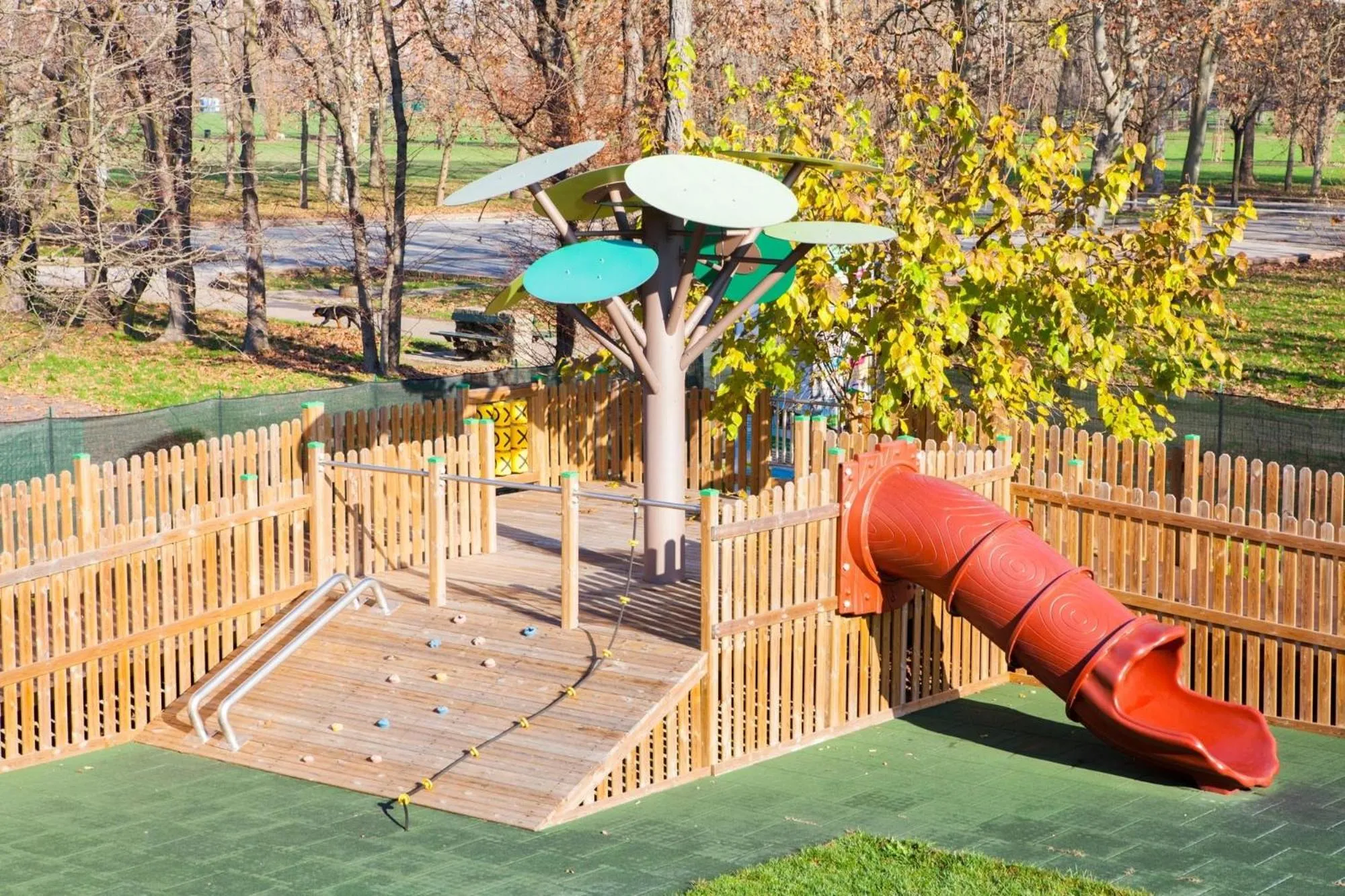 Children play ground in Cascina Bellaria