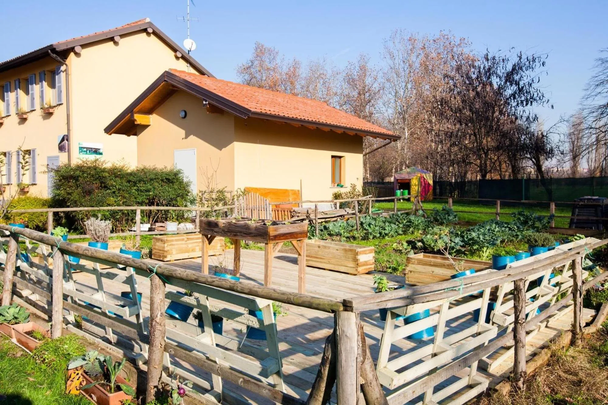 Garden in Cascina Bellaria