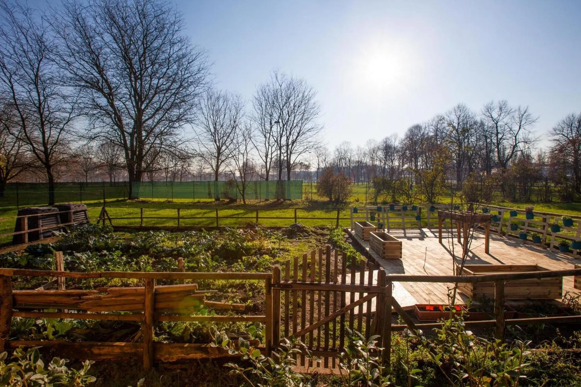 Garden in Cascina Bellaria