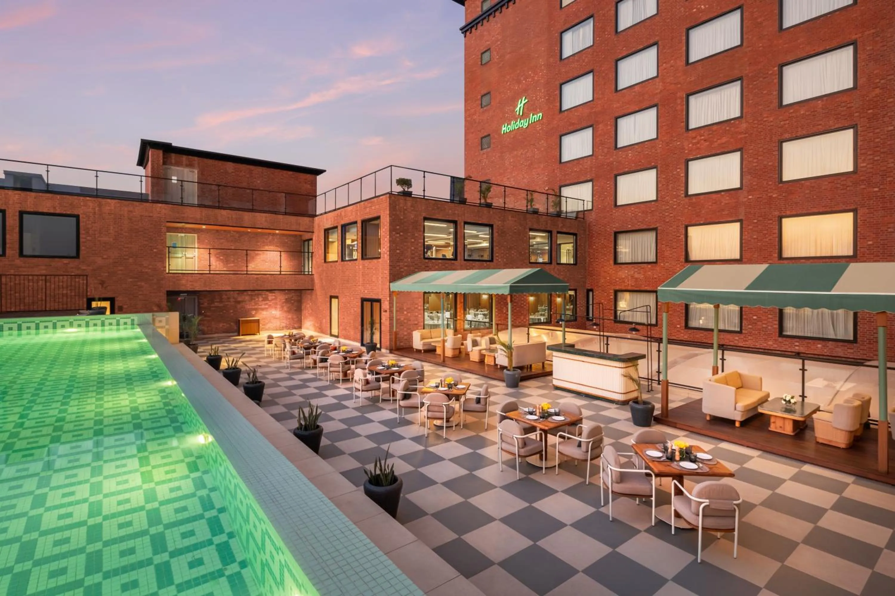 Pool view in Holiday Inn Gurgaon NH8 by IHG