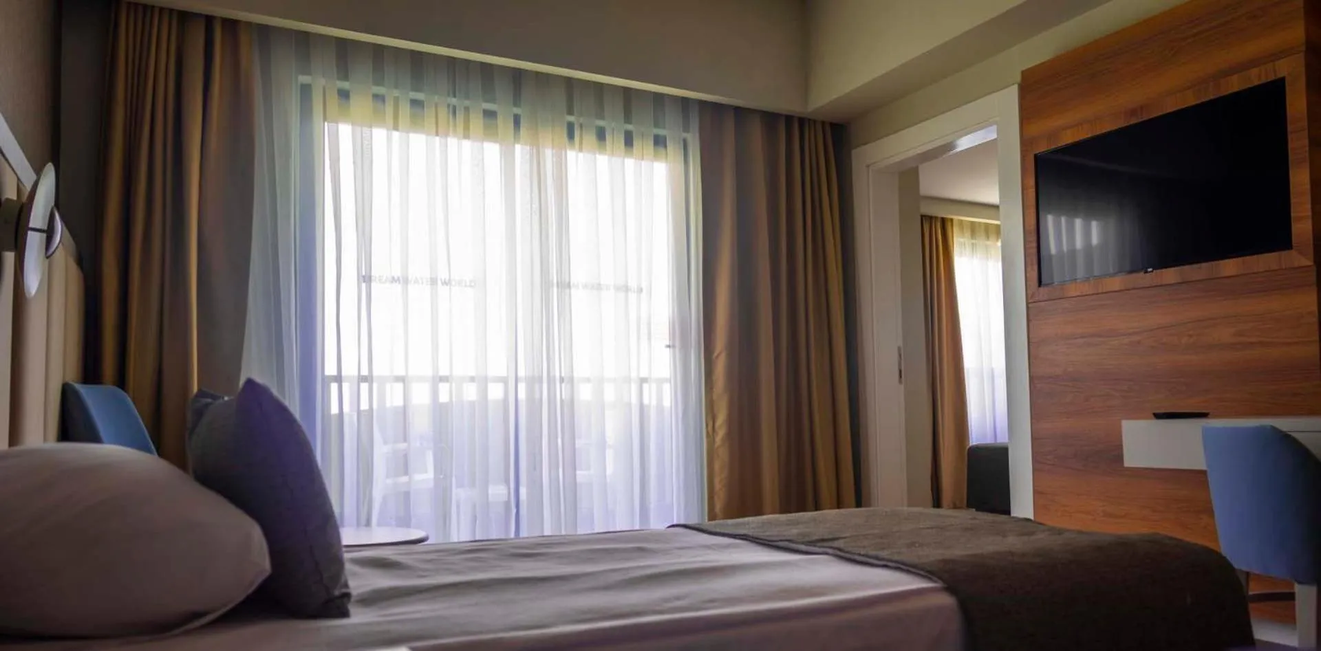 Bed in Dream Water World