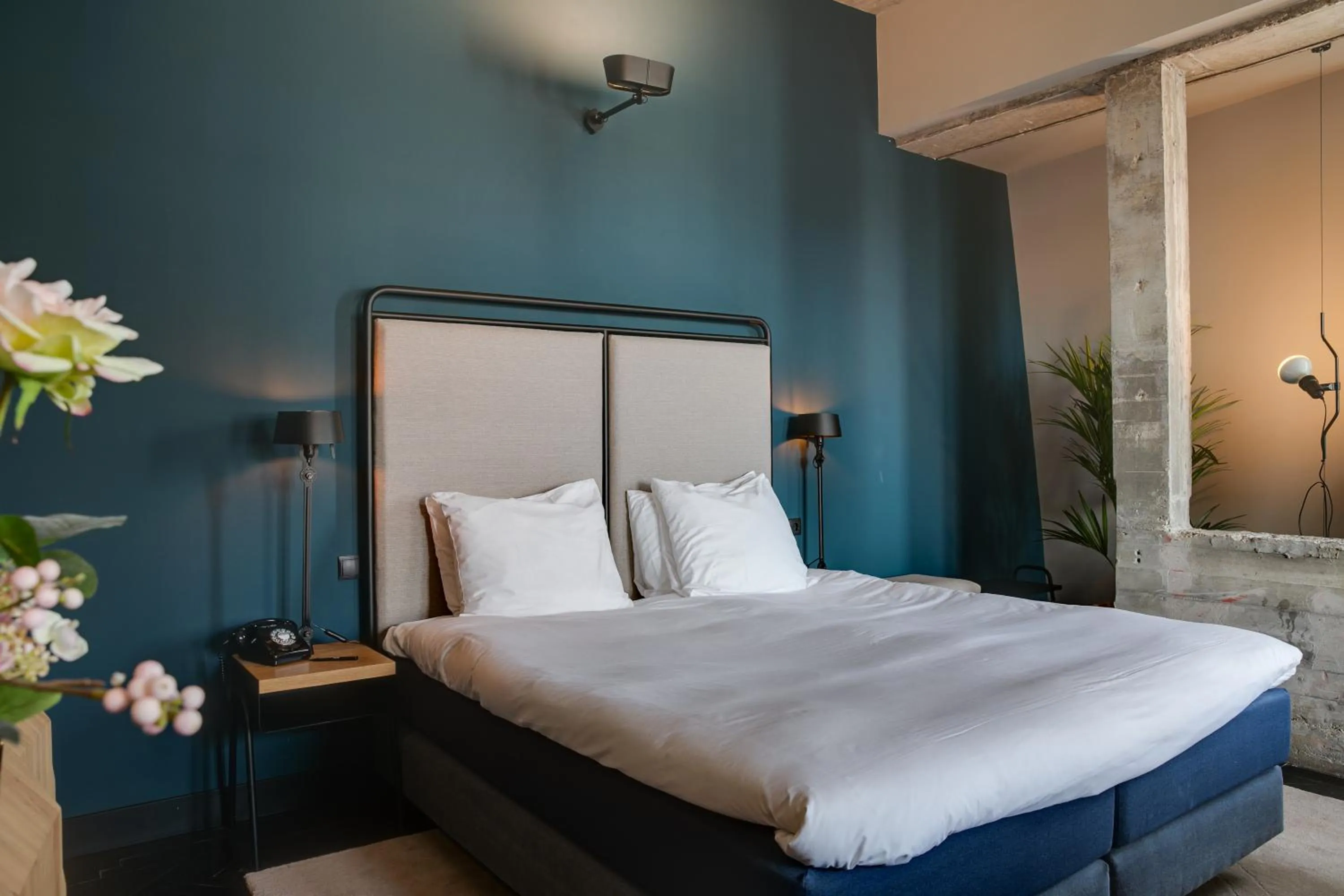 Bed in The Duke Boutique Hotel