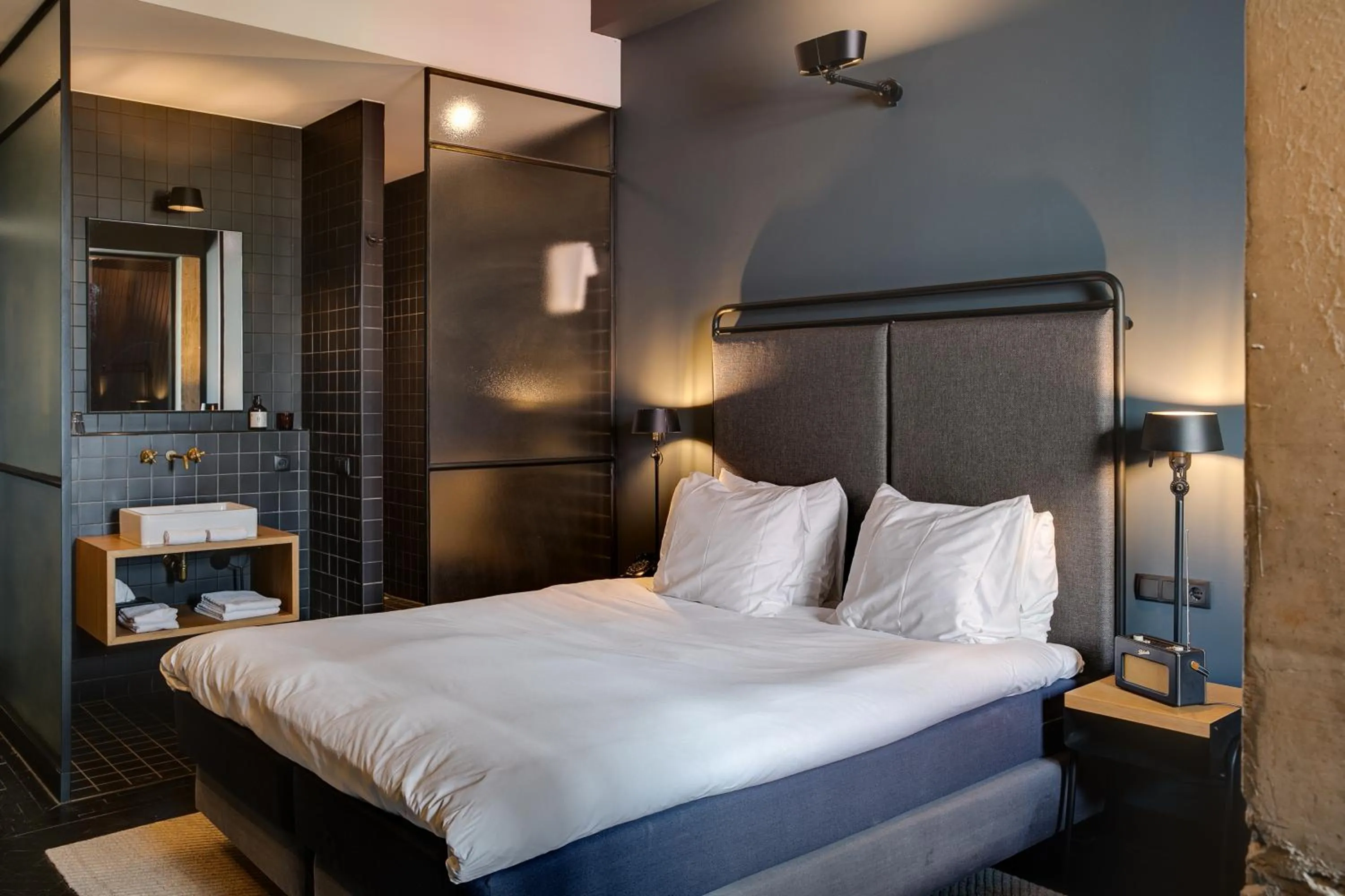 Bed in The Duke Boutique Hotel