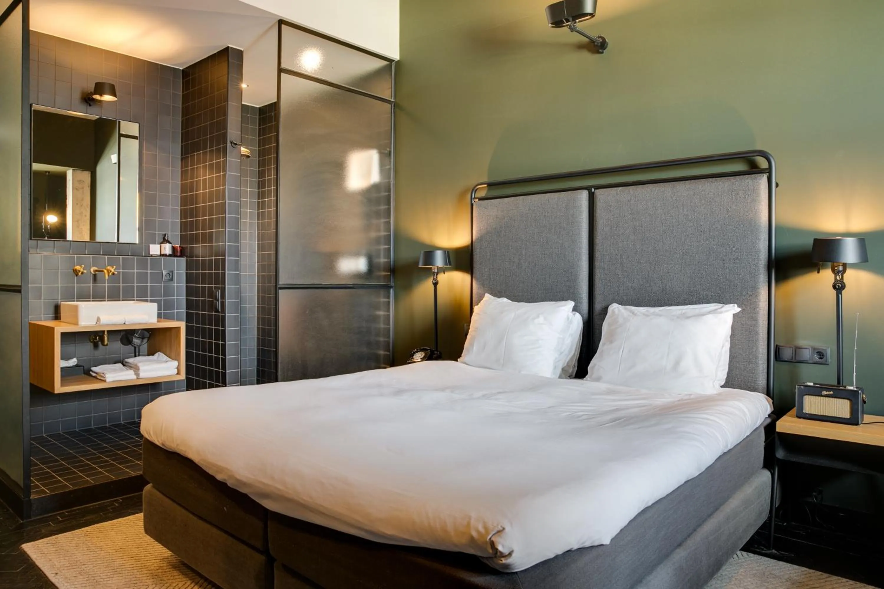 Bed in The Duke Boutique Hotel