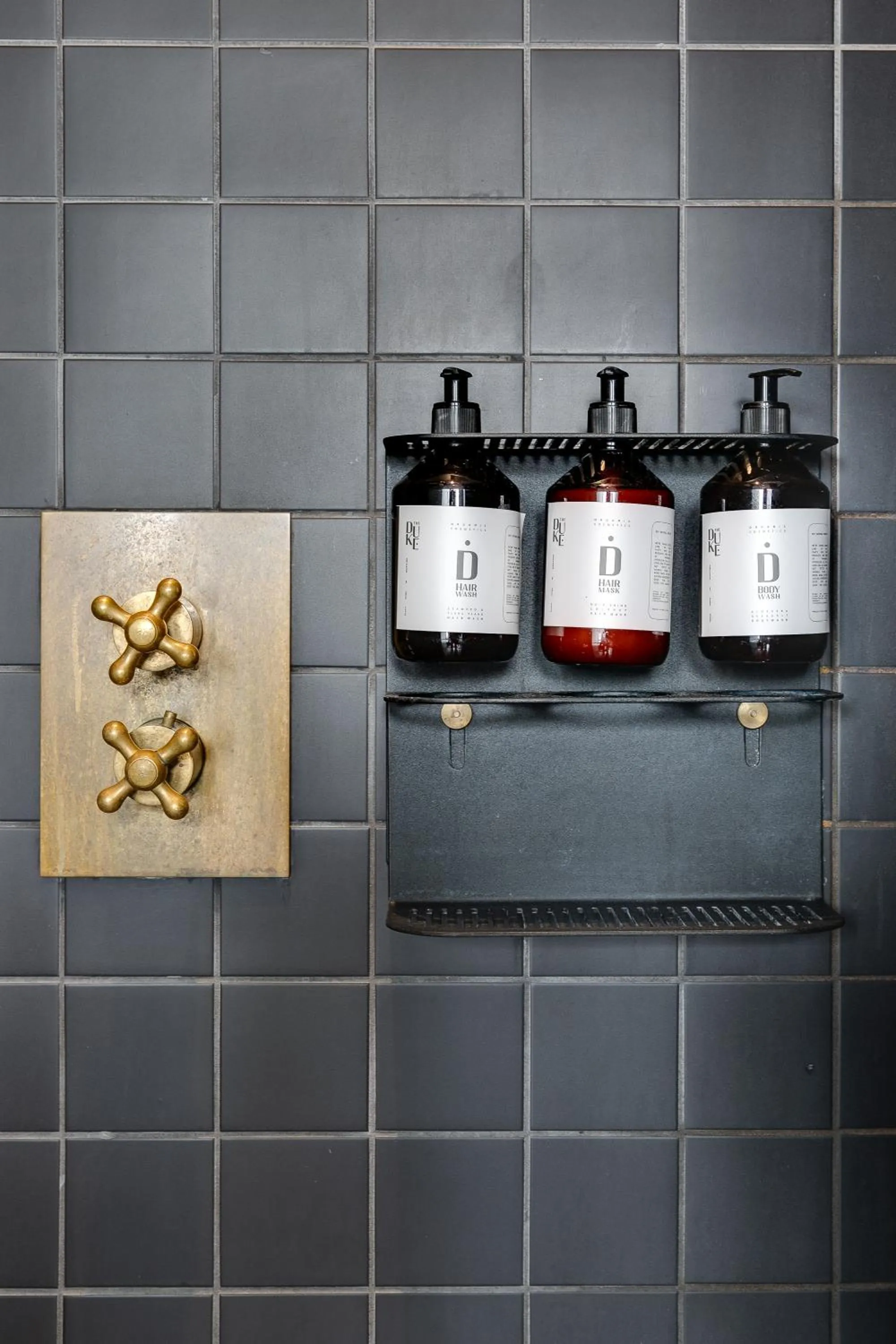 Shower in The Duke Boutique Hotel