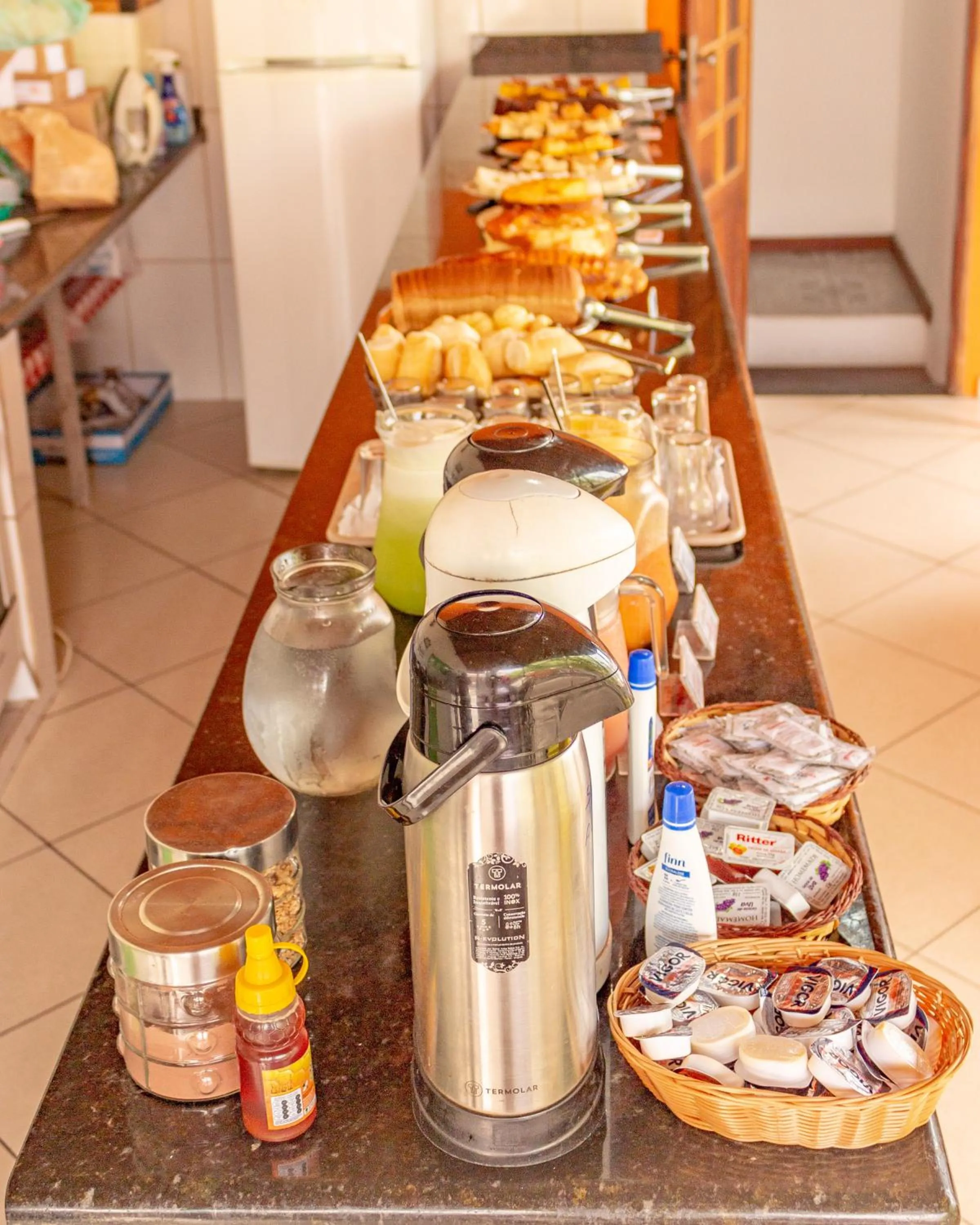 Breakfast in Pousada Luz do Sol