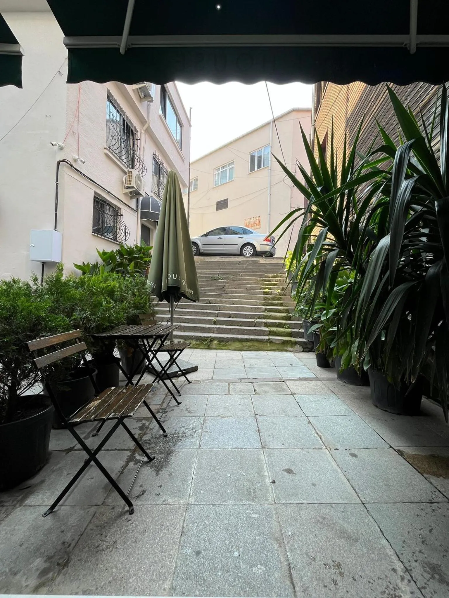 Property building in The Print House Hotel