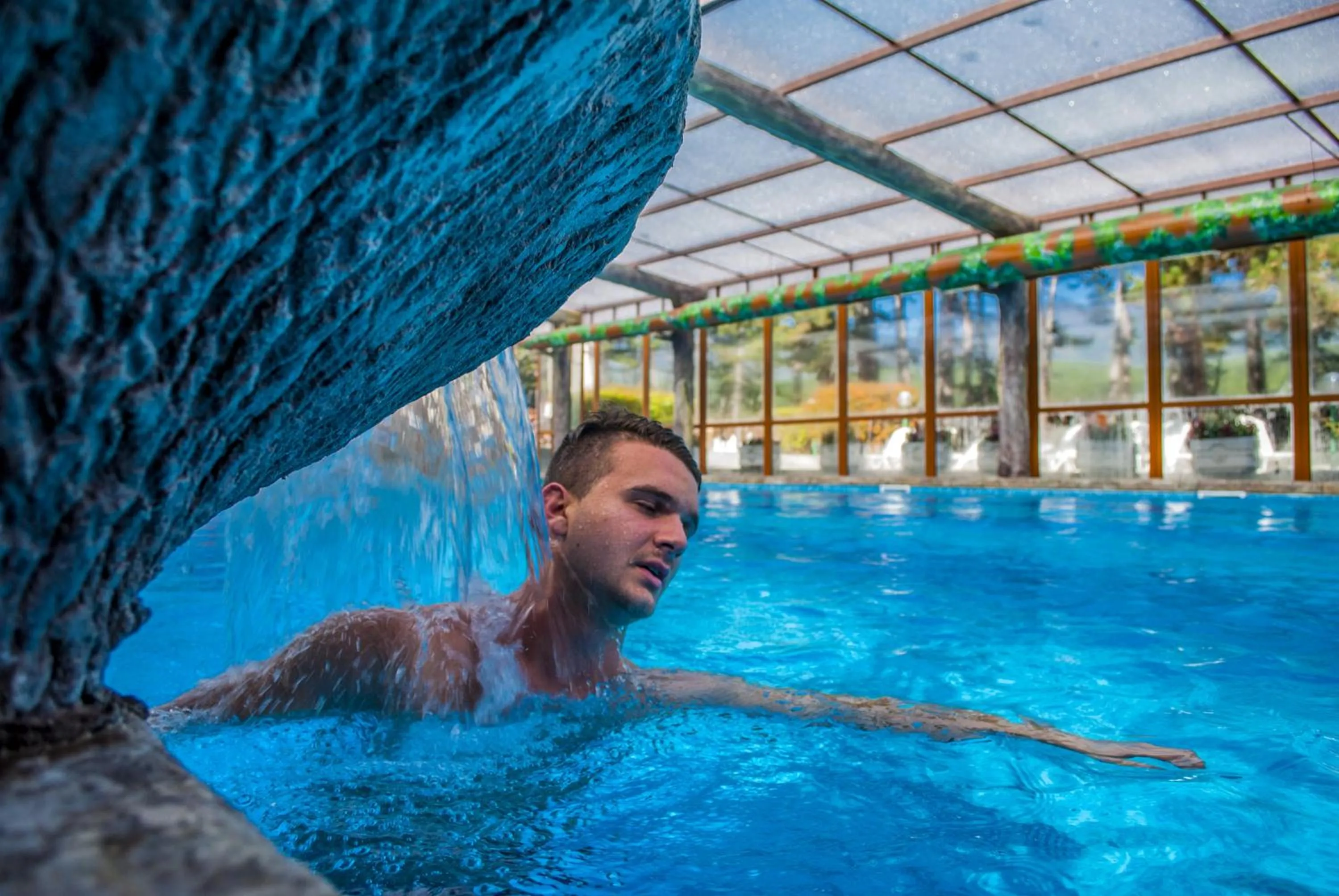 Swimming pool in SPA Hotel Elbrus