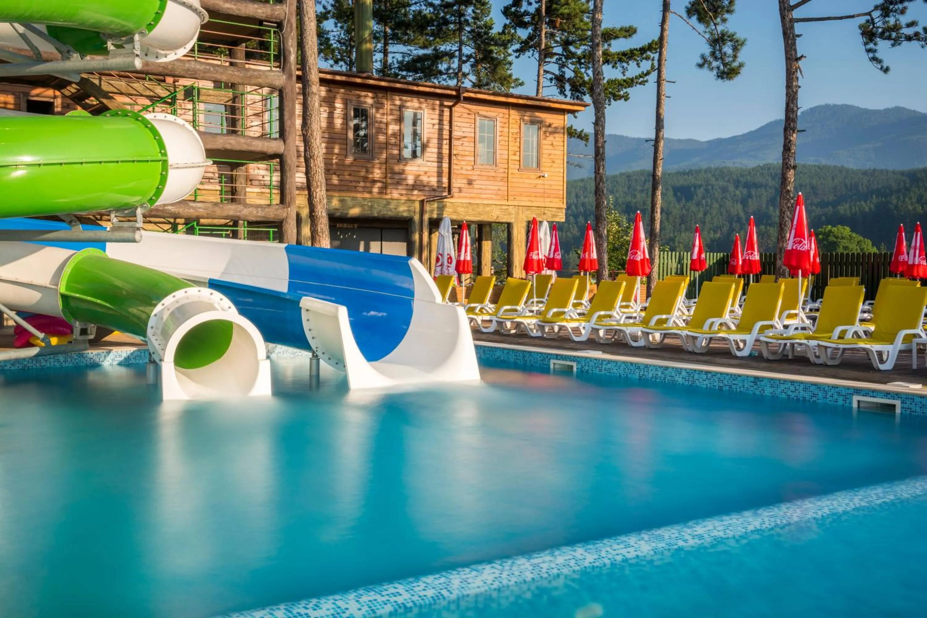Aqua park in SPA Hotel Elbrus
