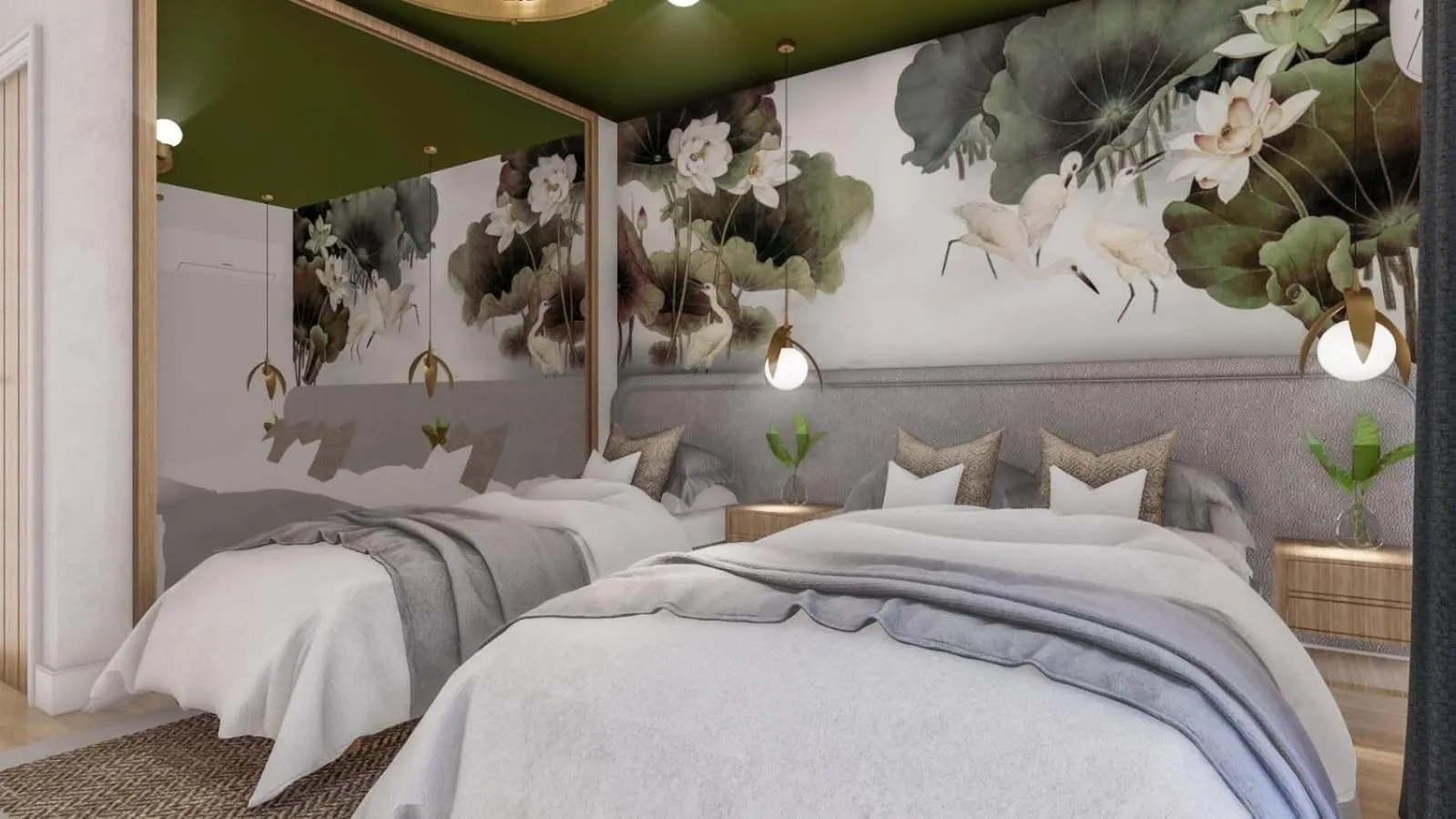 Bed in Concordia Celes Beach Hotel