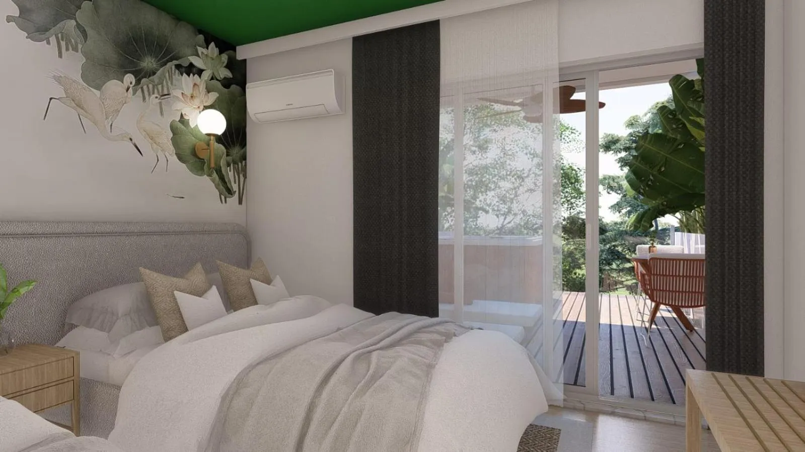 Bed in Concordia Celes Beach Hotel