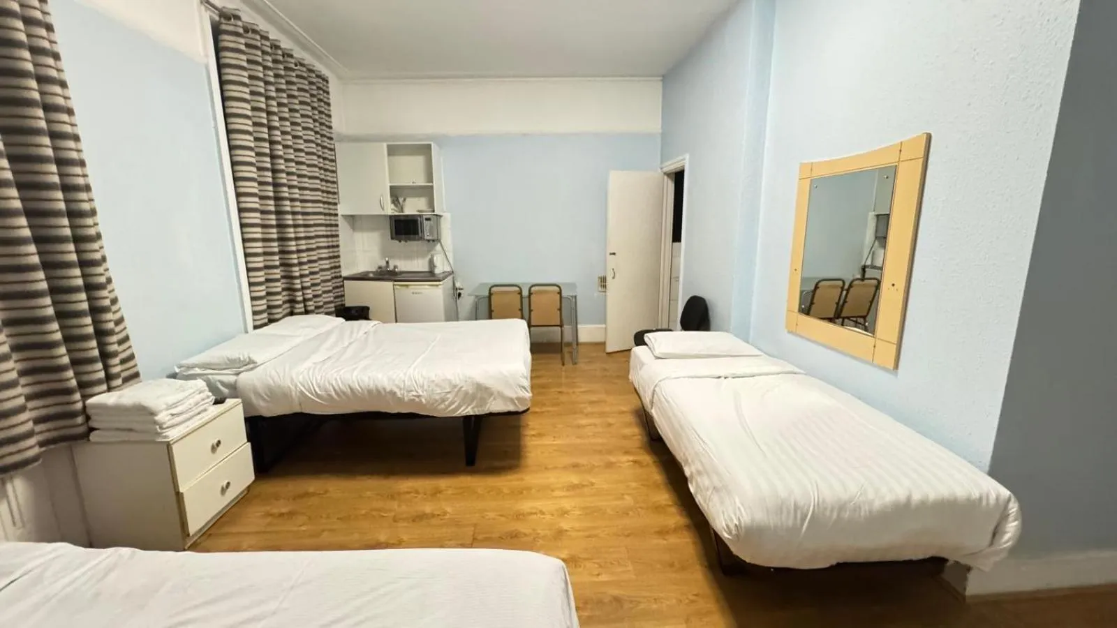 Photo of the whole room, Bed in Anwar House