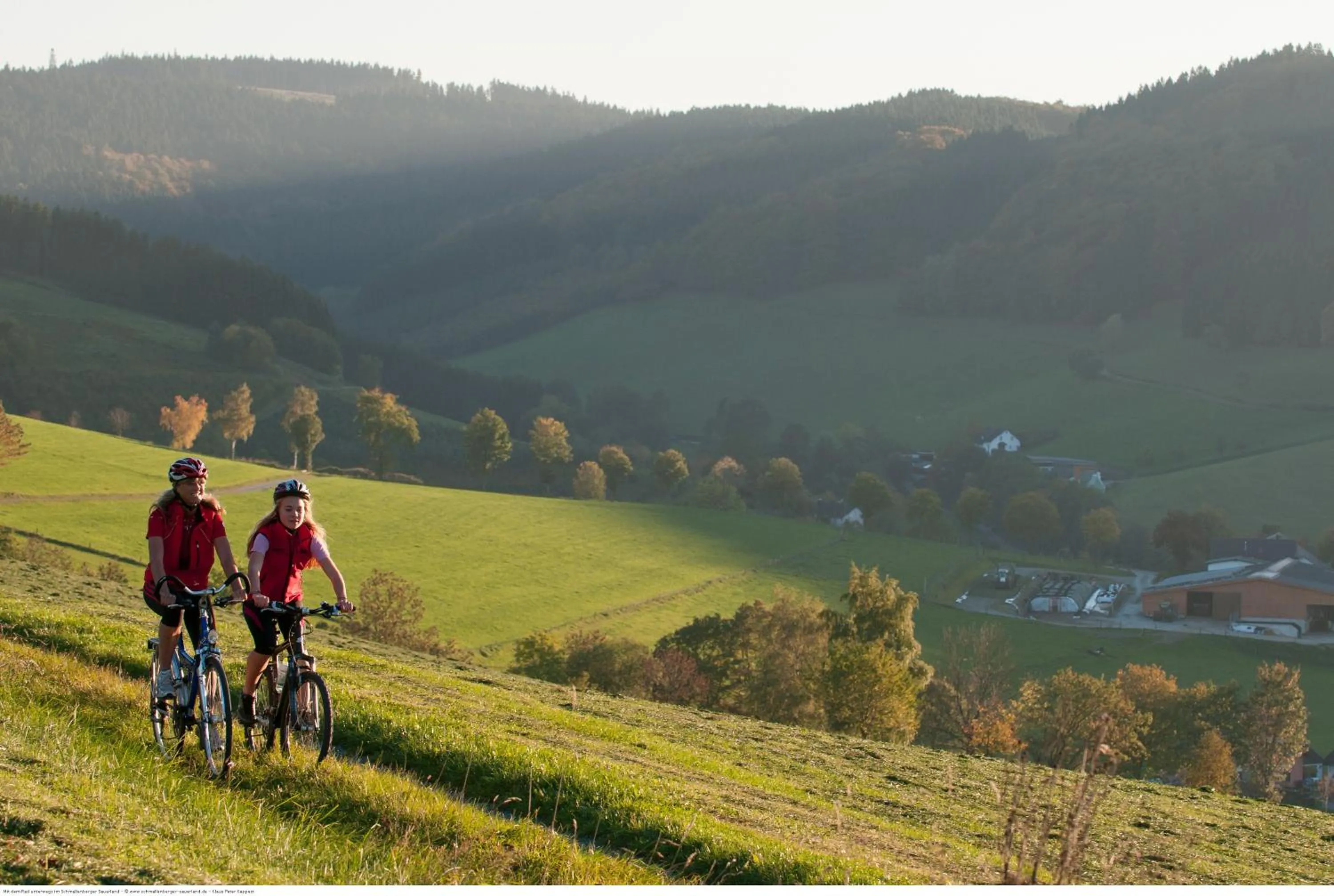 Cycling in Schieferhof