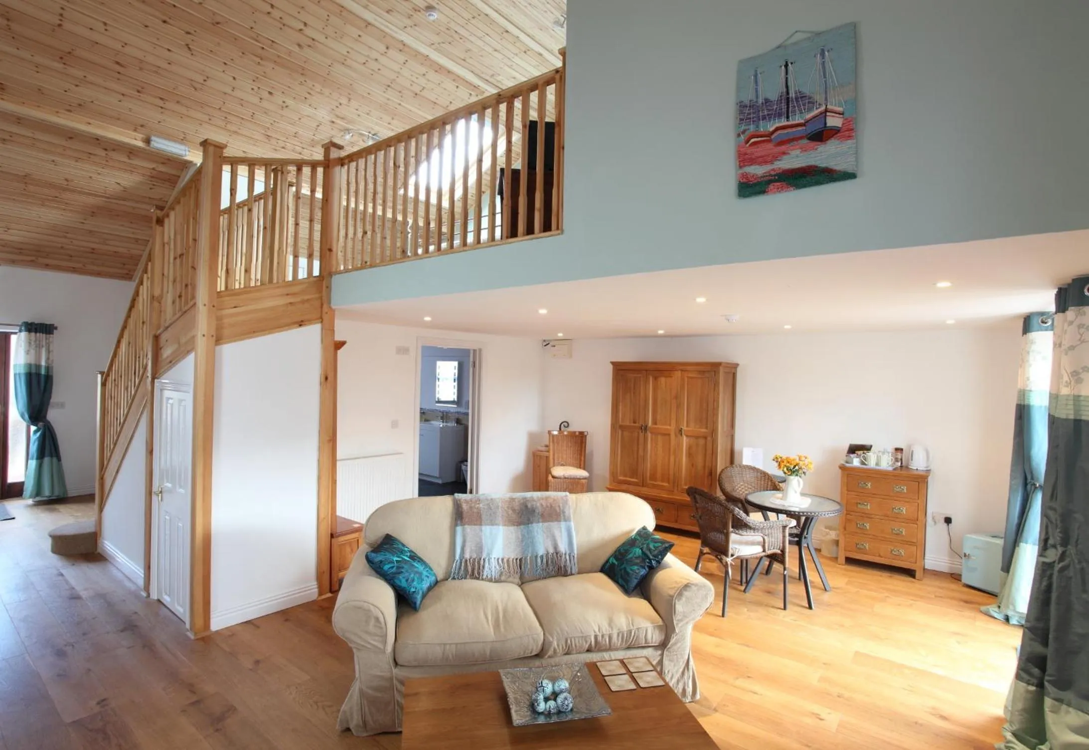Living room in Dairy Barns