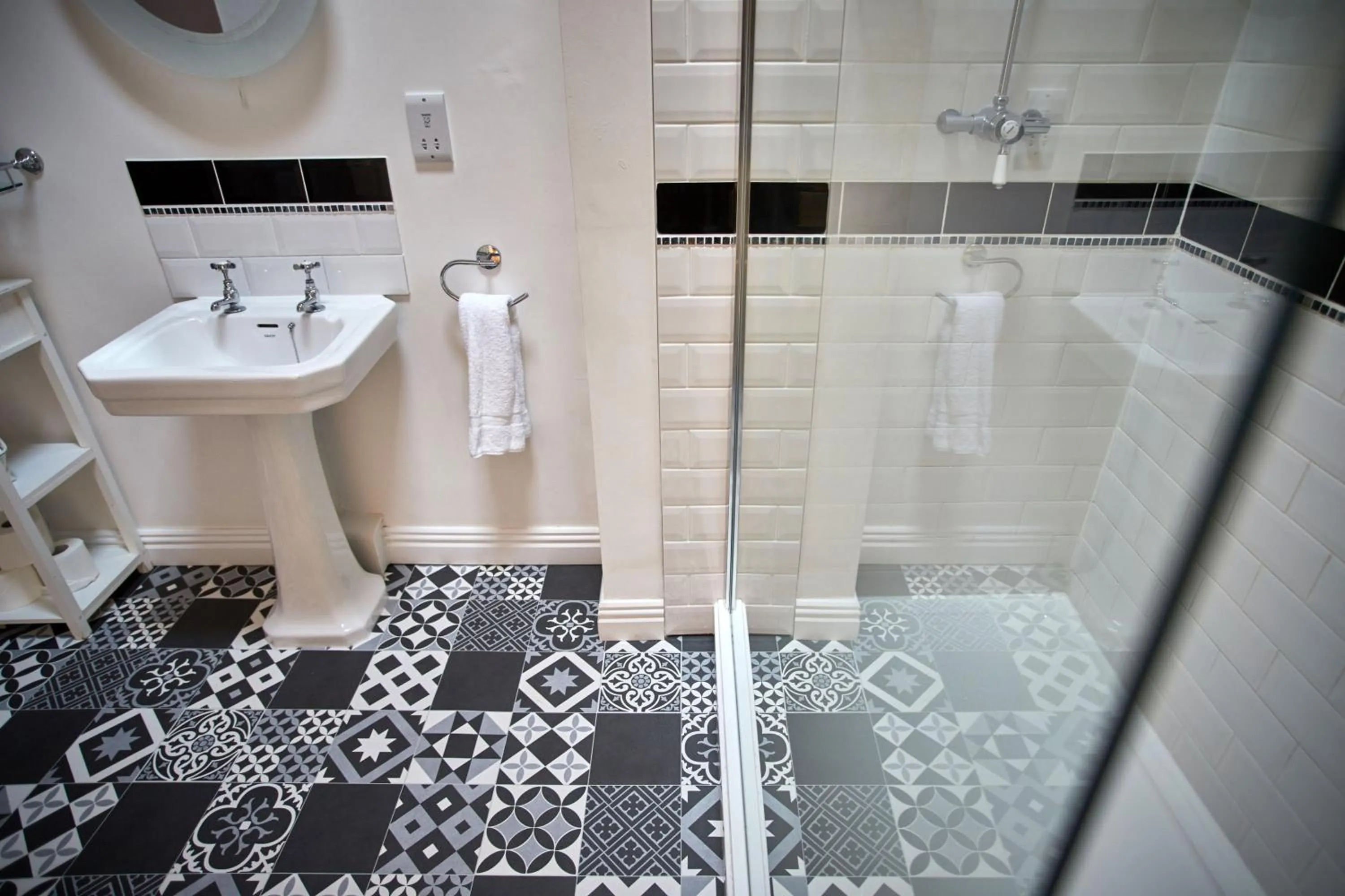 Shower in Dairy Barns