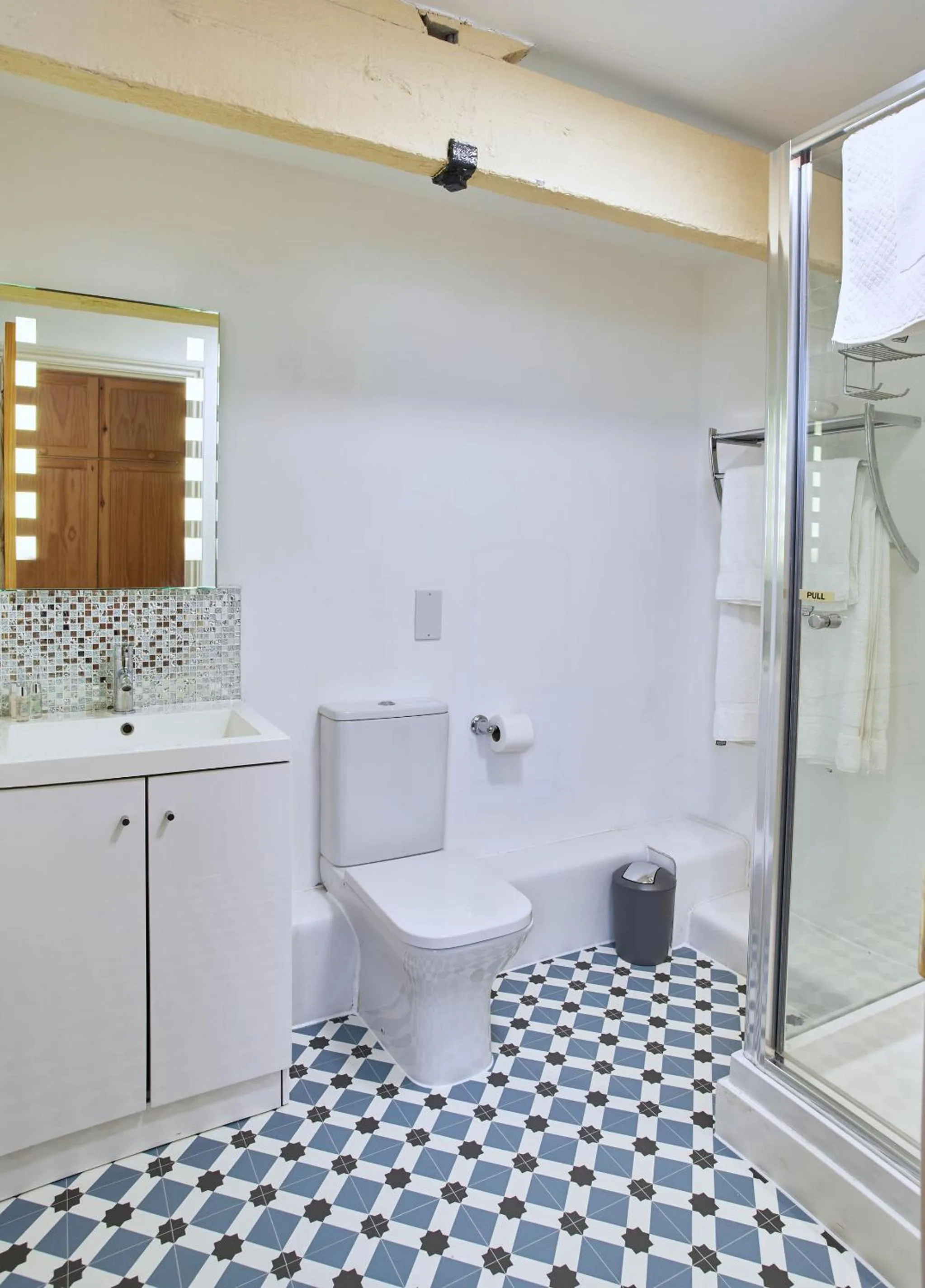 Shower in Dairy Barns