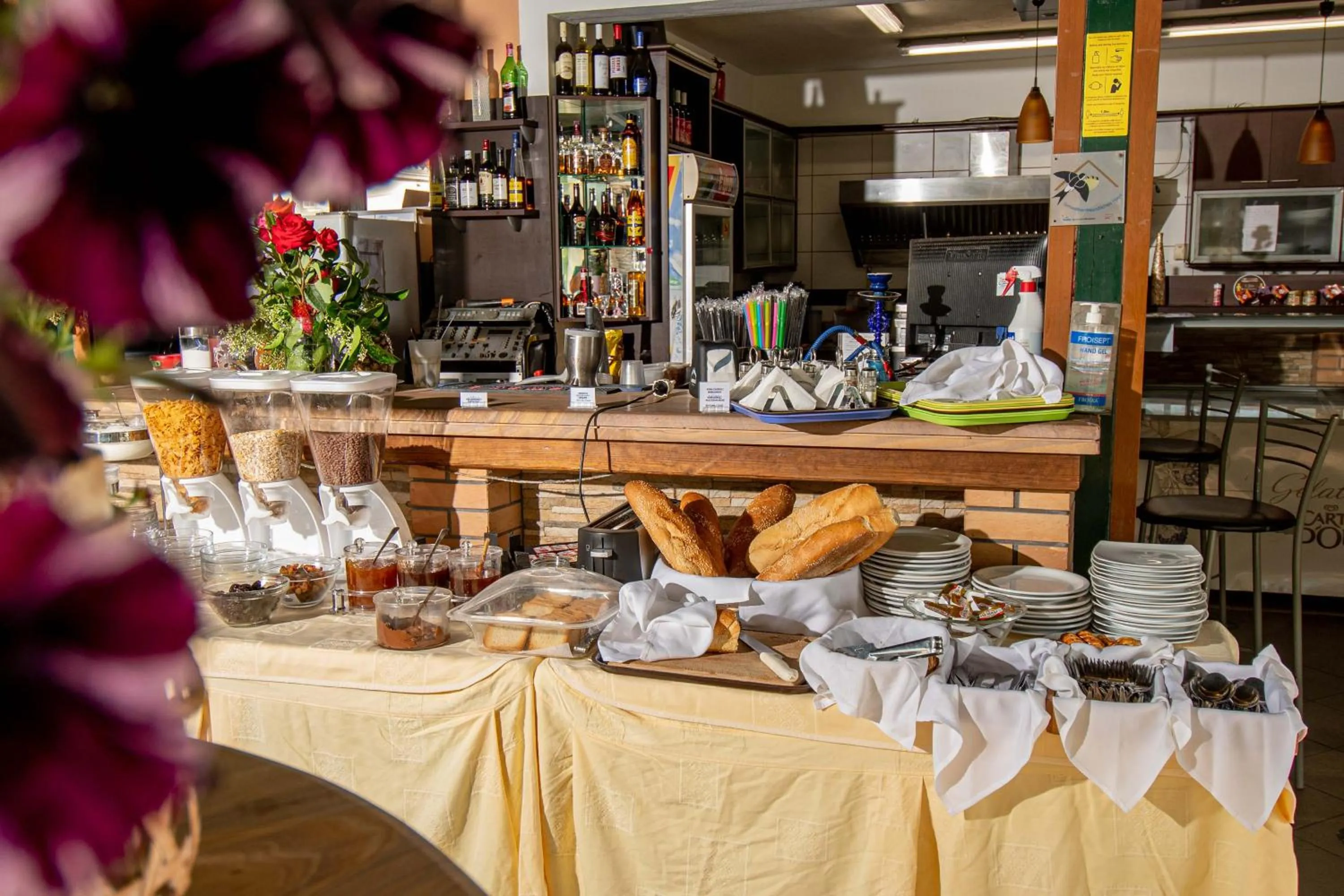 Breakfast in Kalloni village apartments