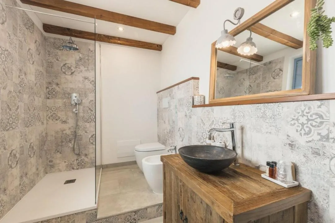 Bathroom in B&B Antico Telaio