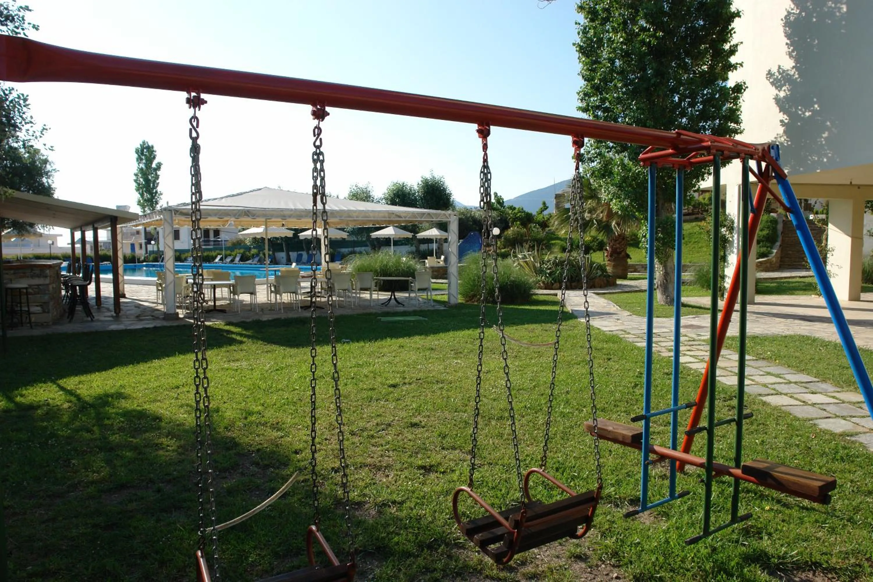 Children play ground in Marmari Bay Hotel