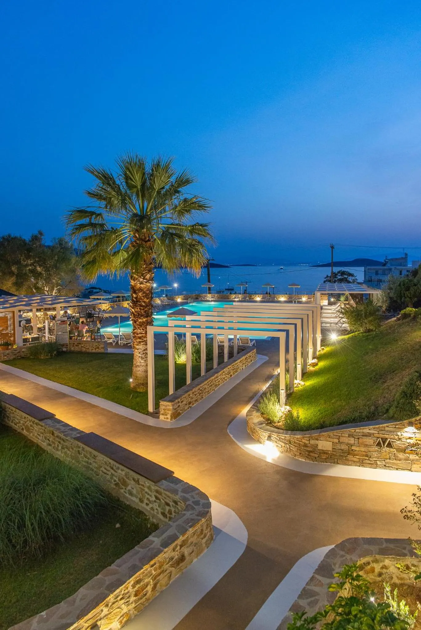 Restaurant/places to eat in Marmari Bay Hotel