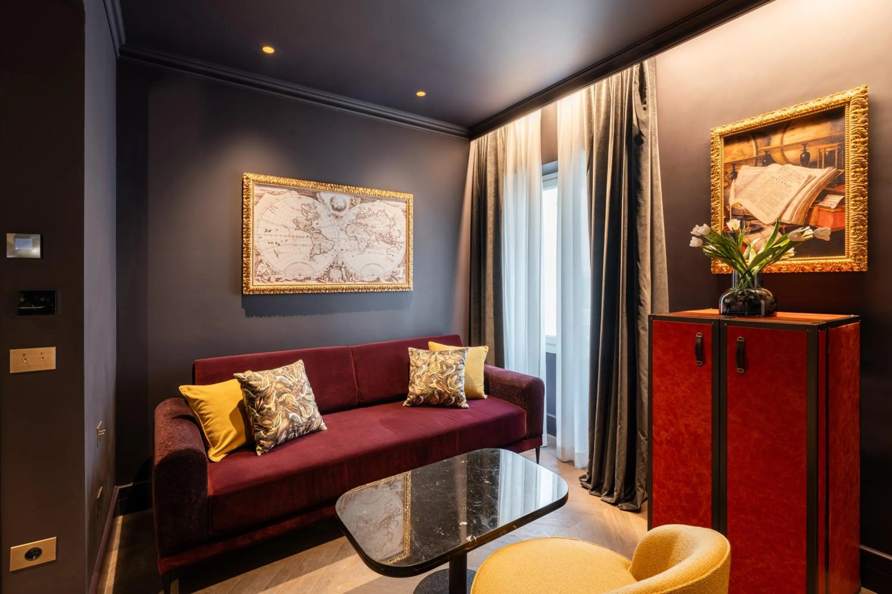 Seating area in The Goethe Hotel - Small Luxury Hotels of the World