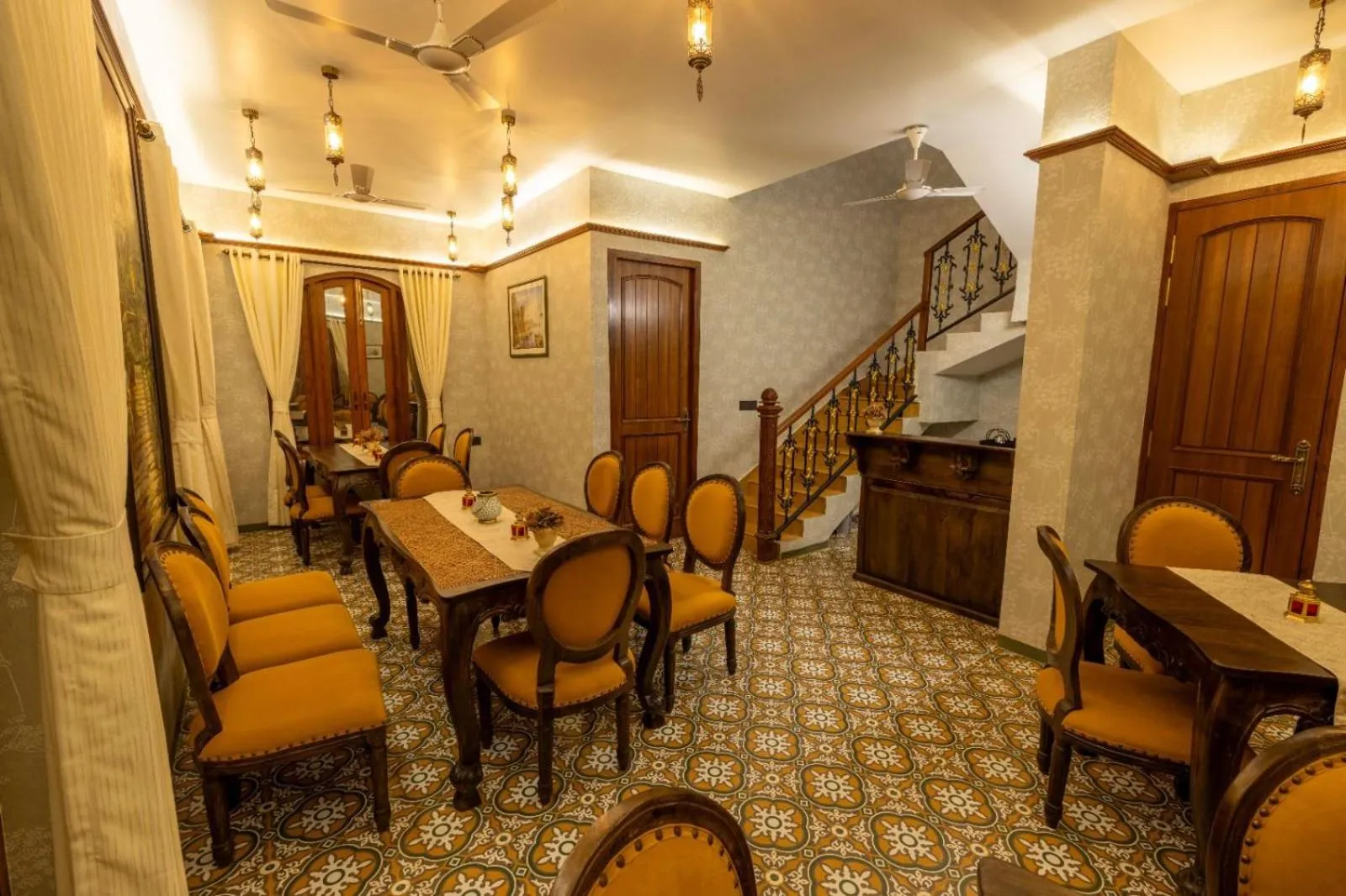 Seating area in Ishaan Holiday Home