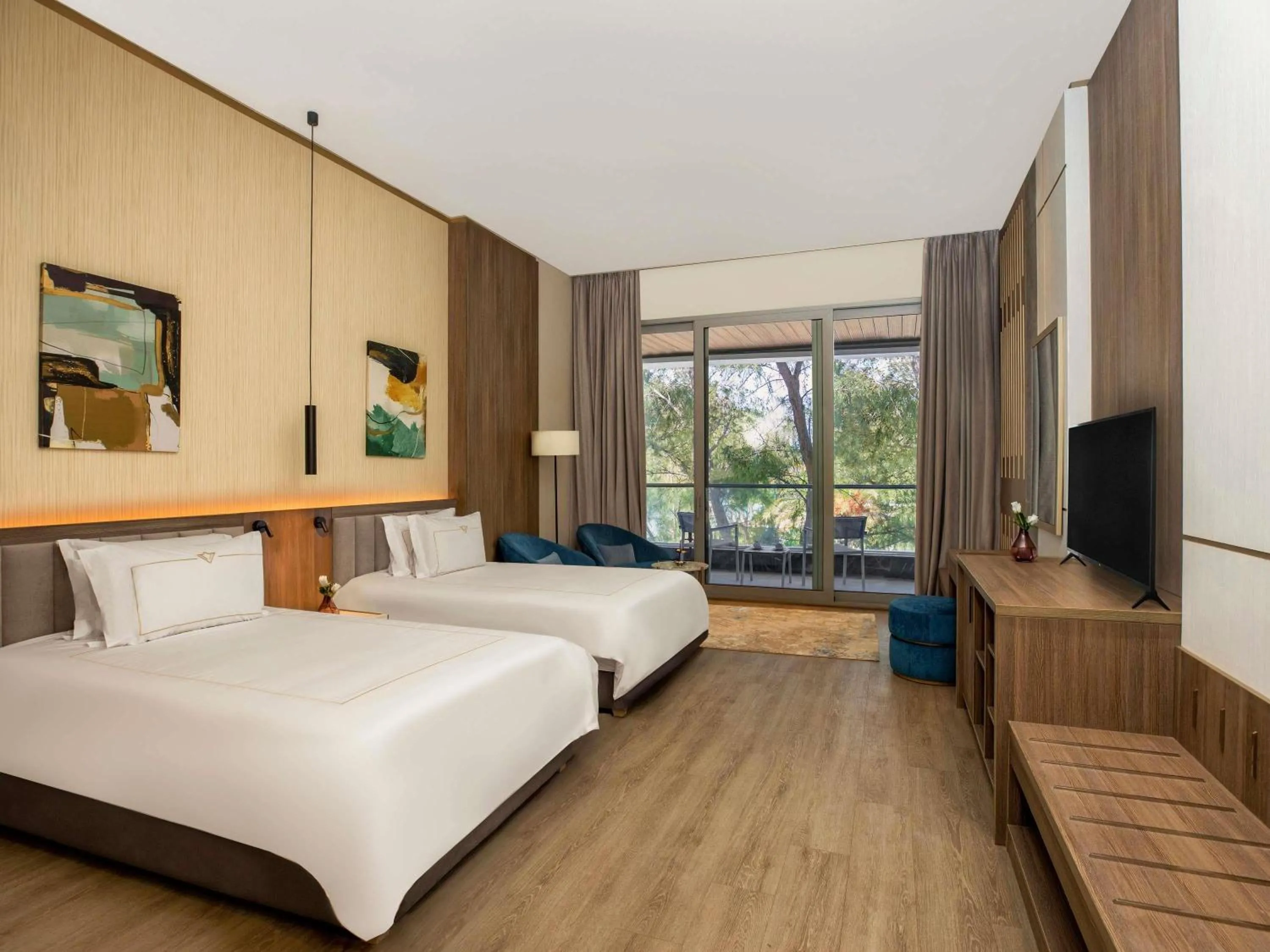 Bedroom, Bed in Rixos Montaza Alexandria