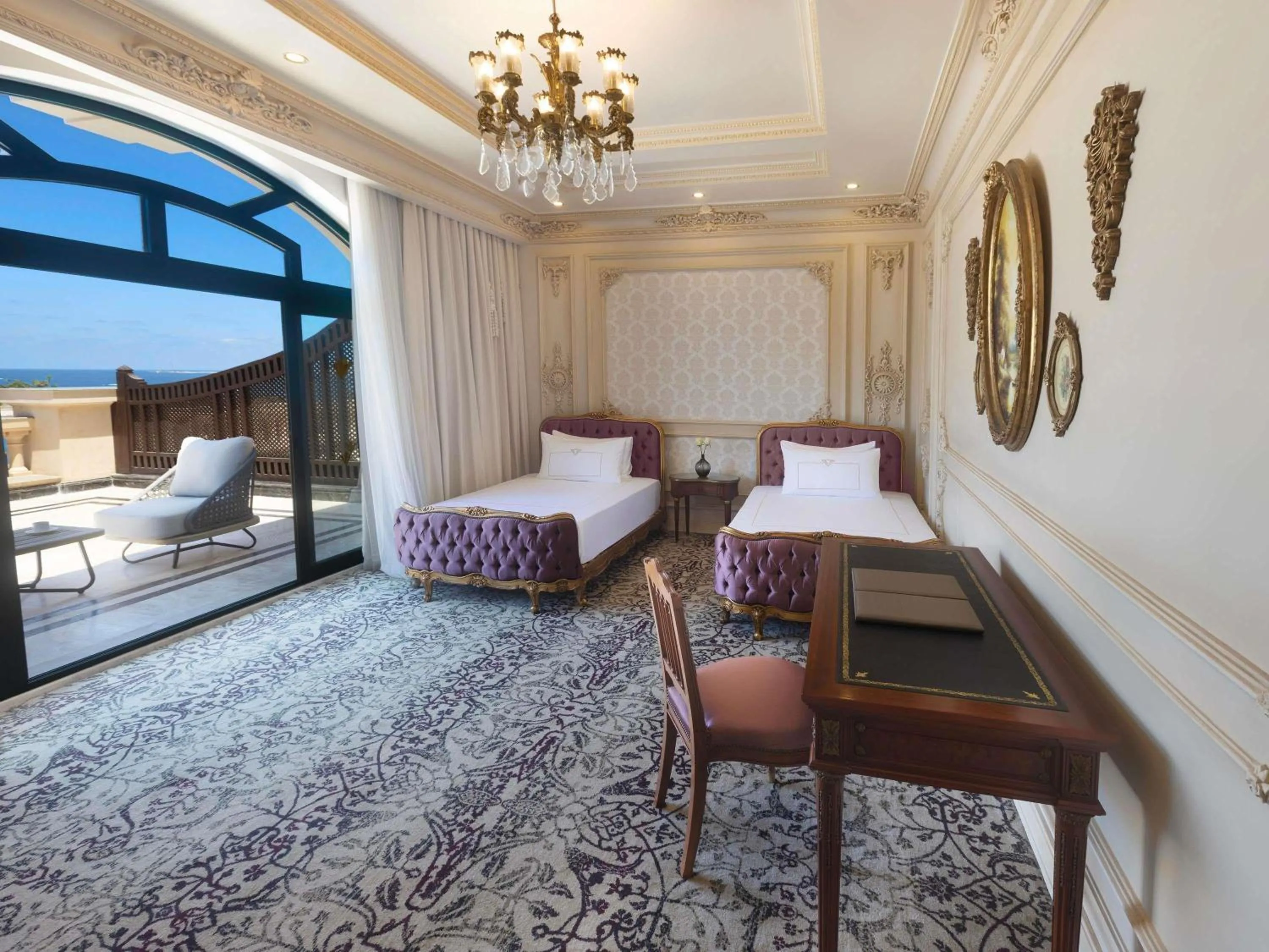 Bedroom, Bed in Rixos Montaza Alexandria