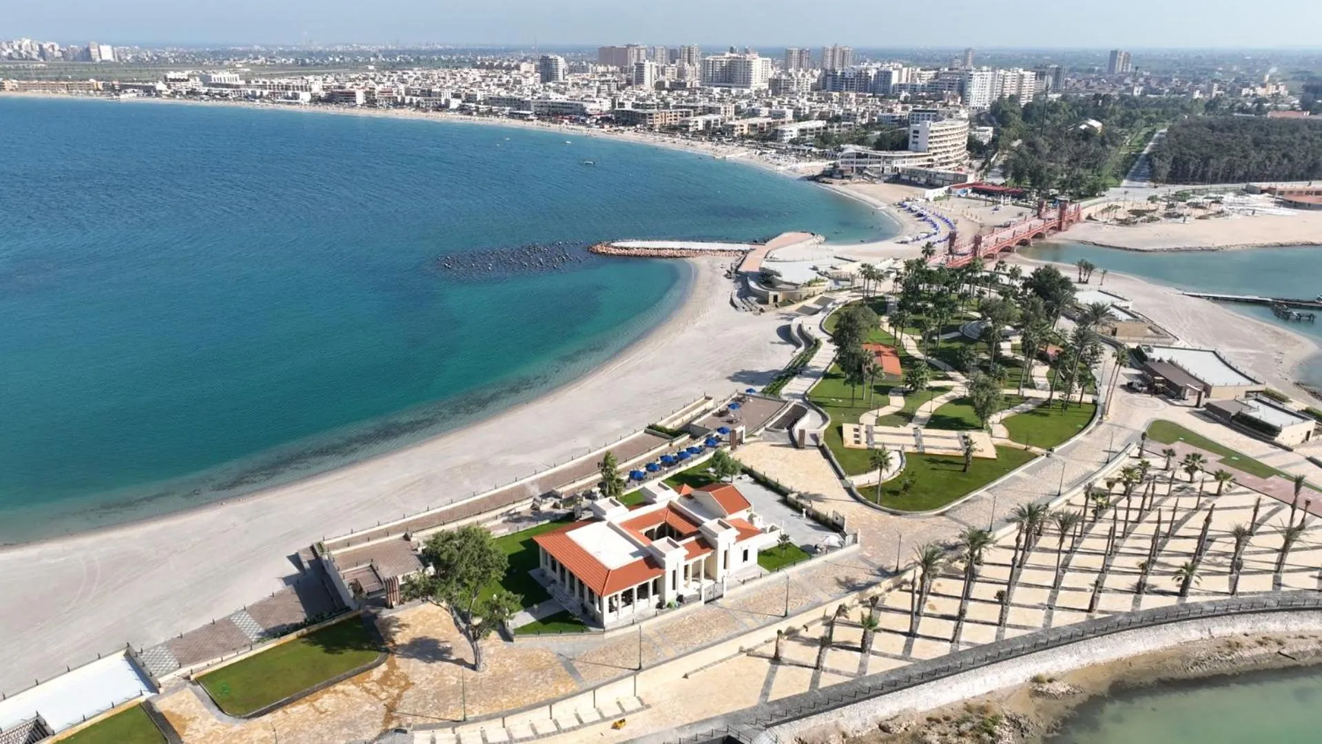 Beach in Rixos Montaza Alexandria
